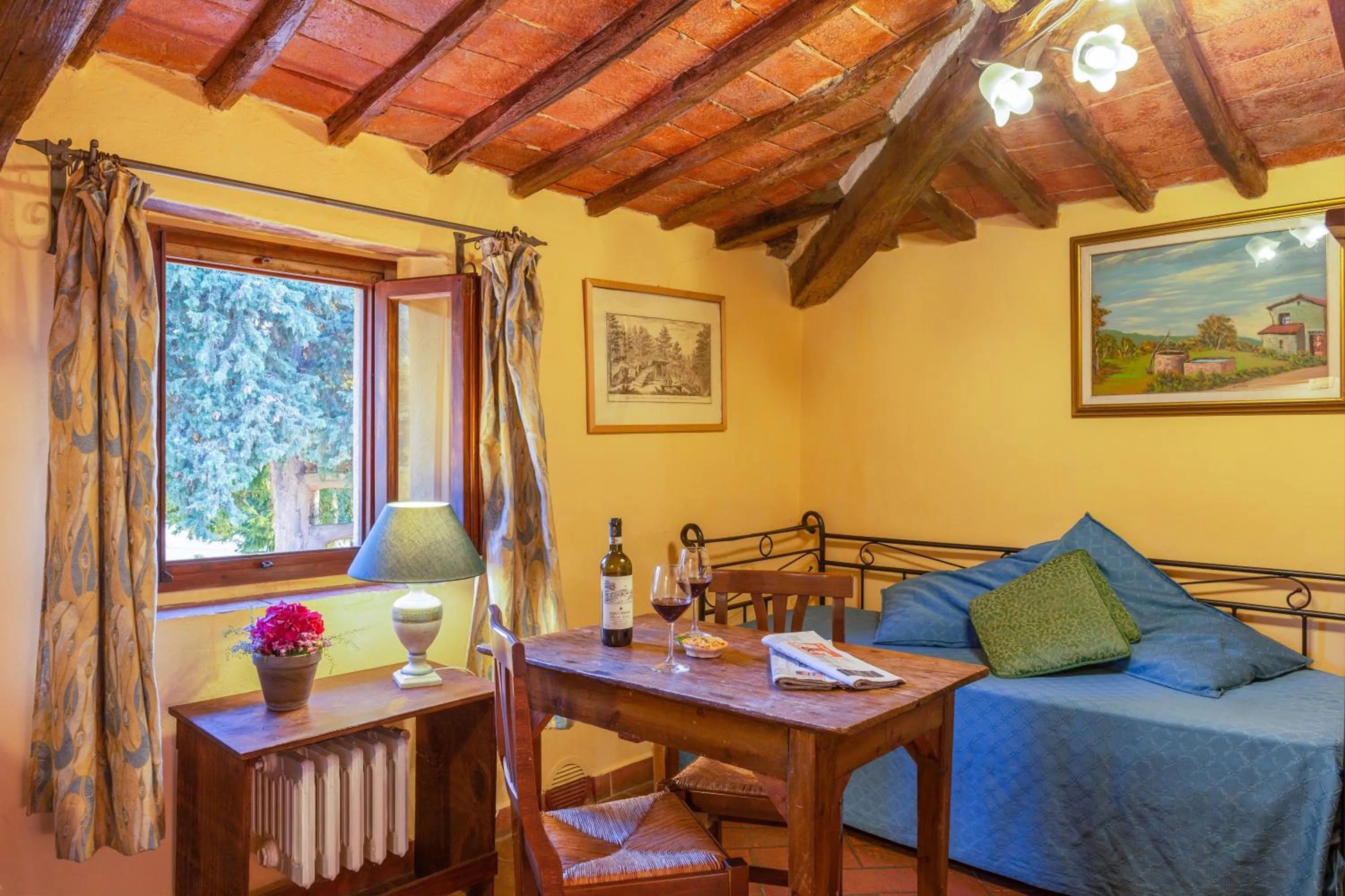 Bedroom in Villa Grassina
