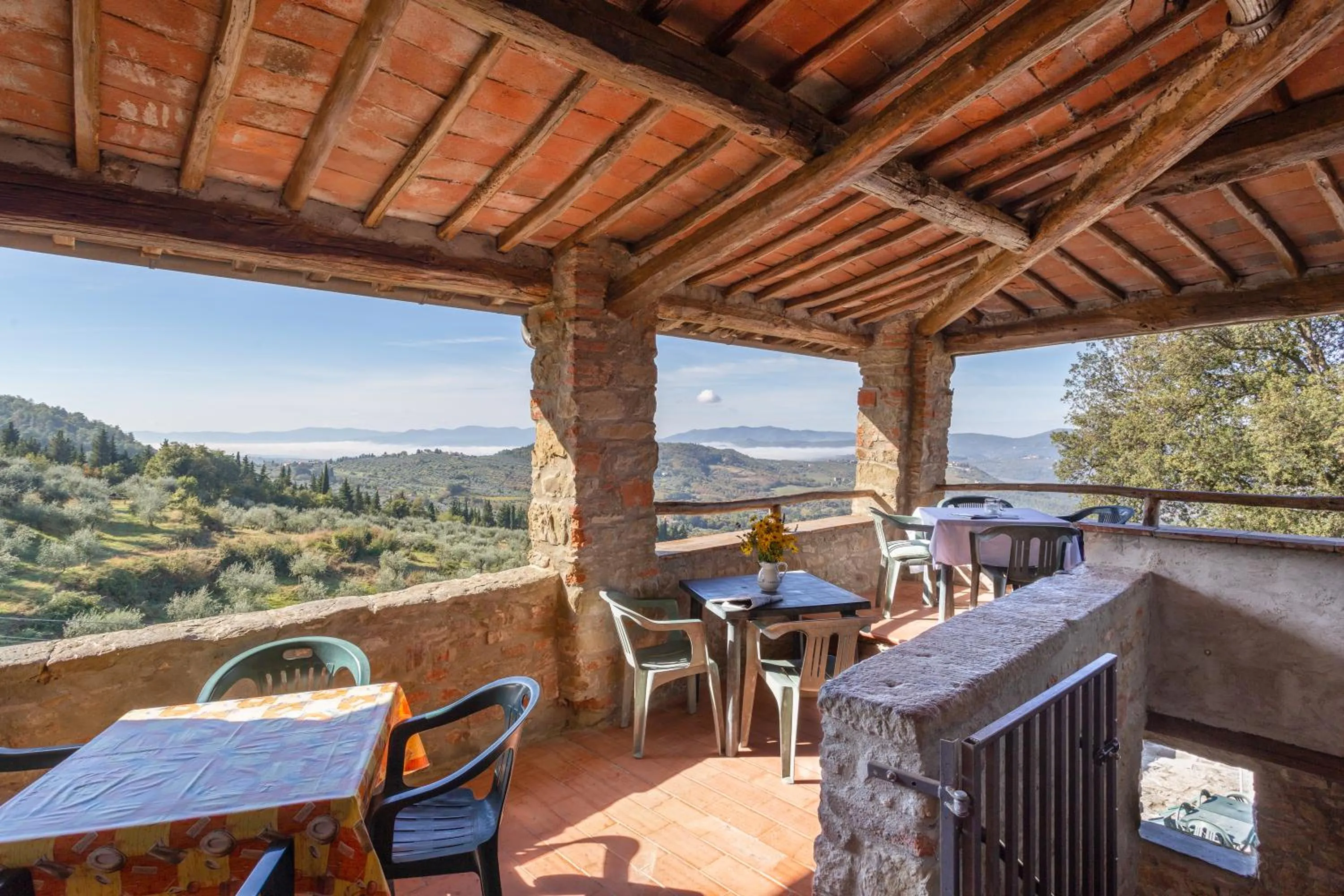 Balcony/Terrace in Villa Grassina