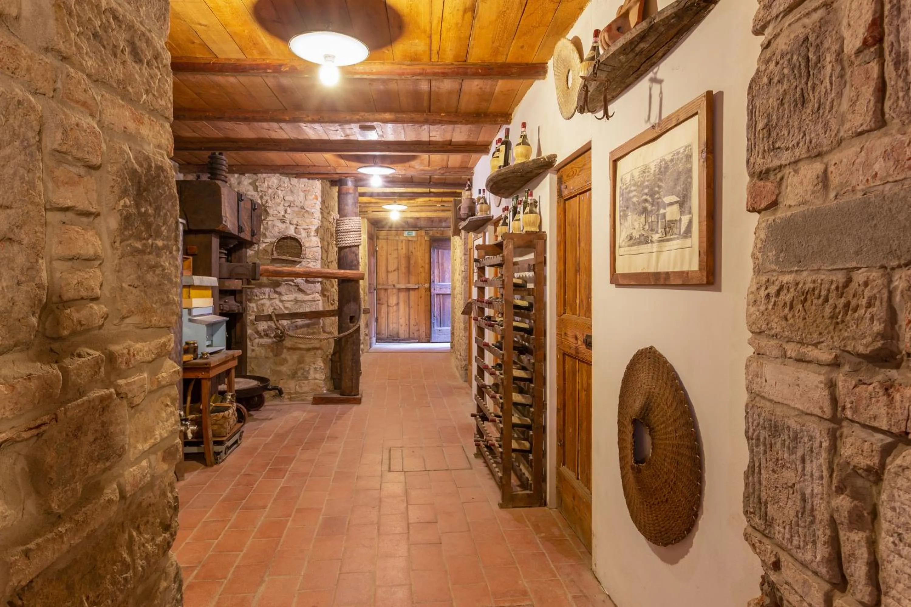 Dining area in Villa Grassina