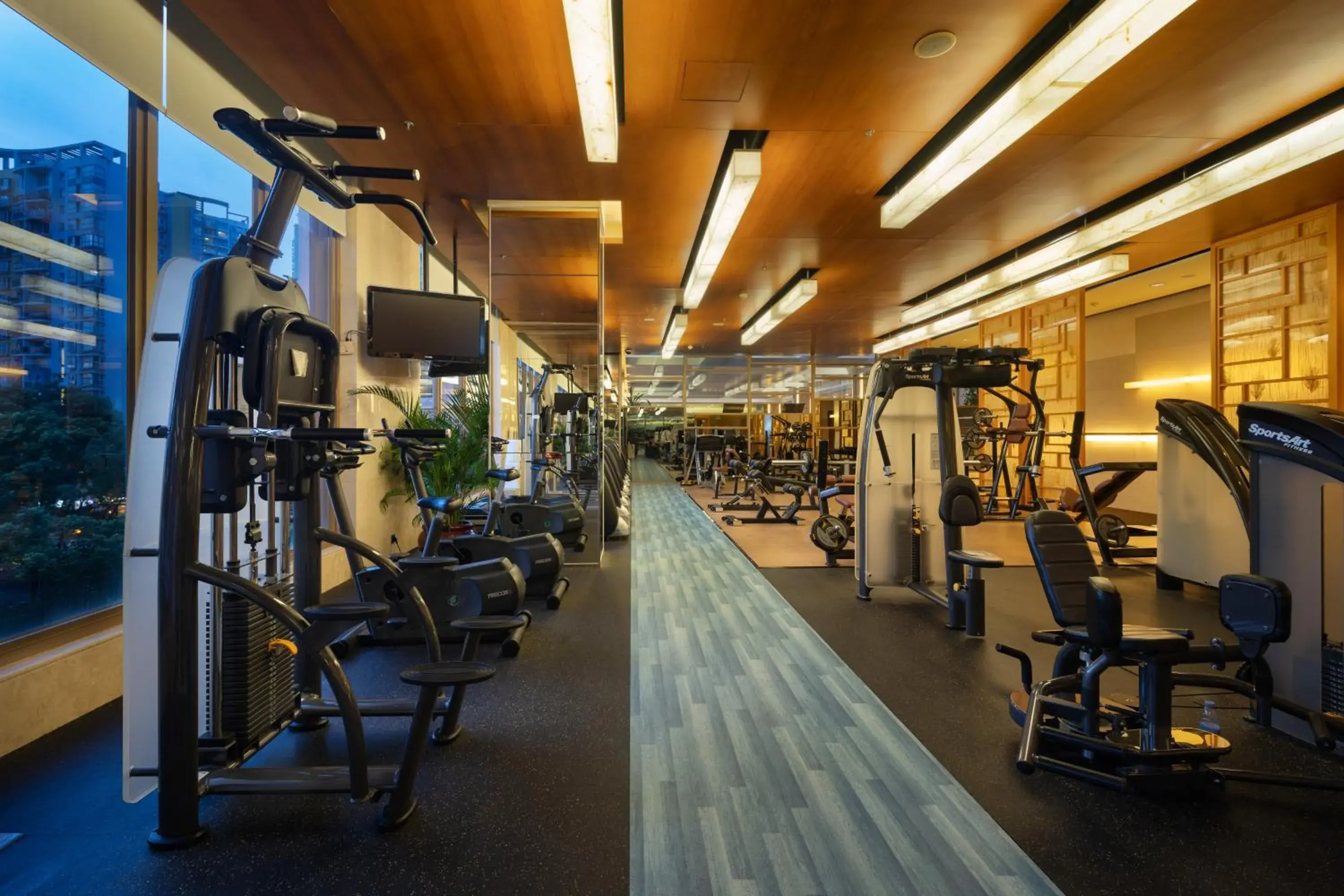 Fitness centre/facilities in Parklane Hotel Changan Fitness centre/facilities in Parklane Hotel Changan
