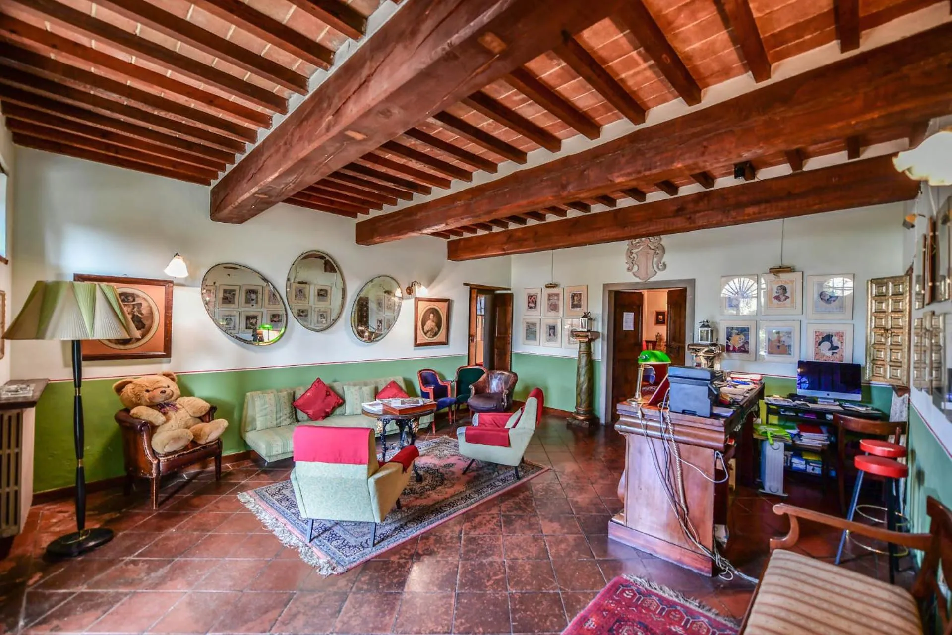 Lobby or reception in Relais Oroscopo