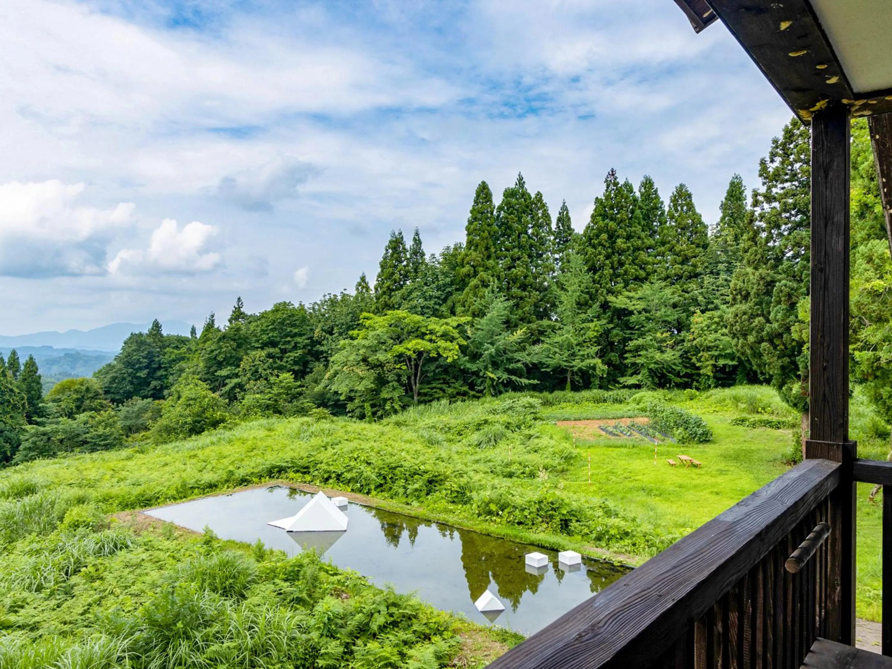 View (from property/room) in Auberge 醸す森 "kamosu mori"