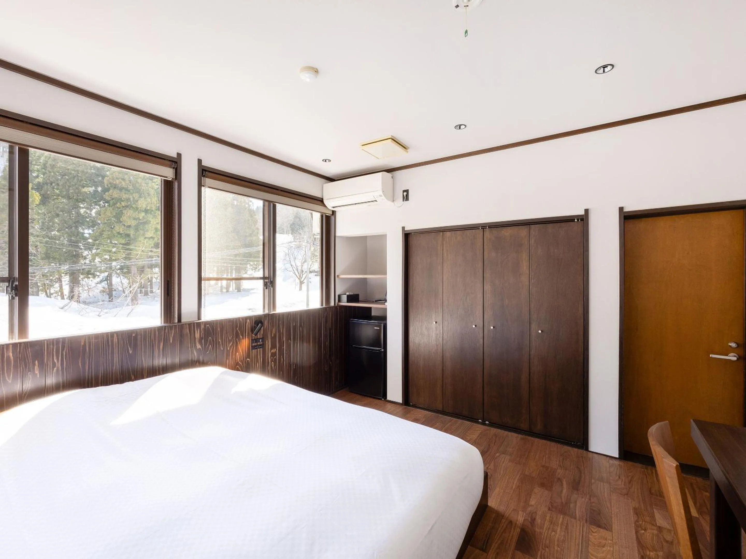 Bedroom, Bed in Auberge 醸す森 "kamosu mori"