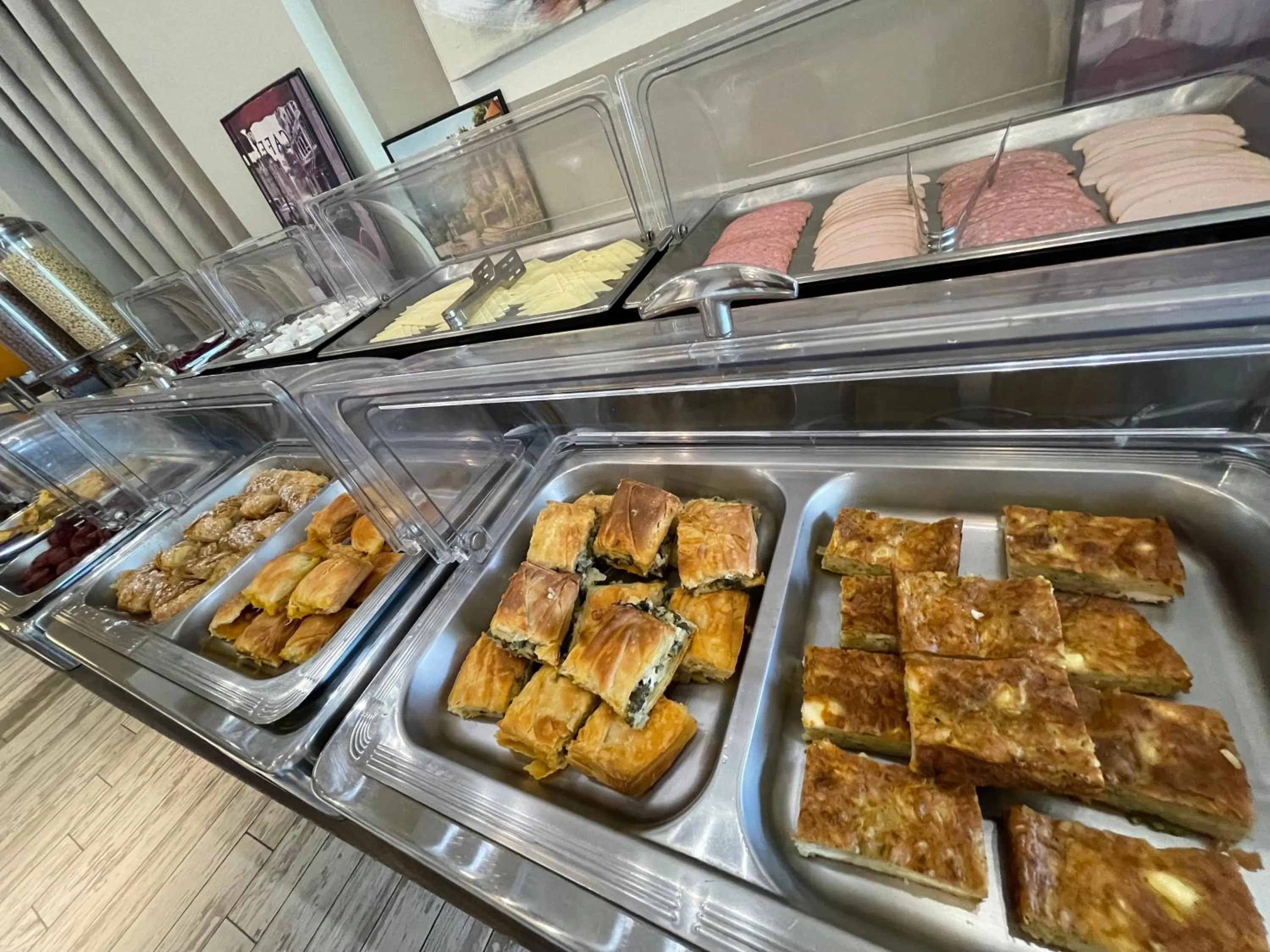 Buffet breakfast in Porto Del Sol Hotel