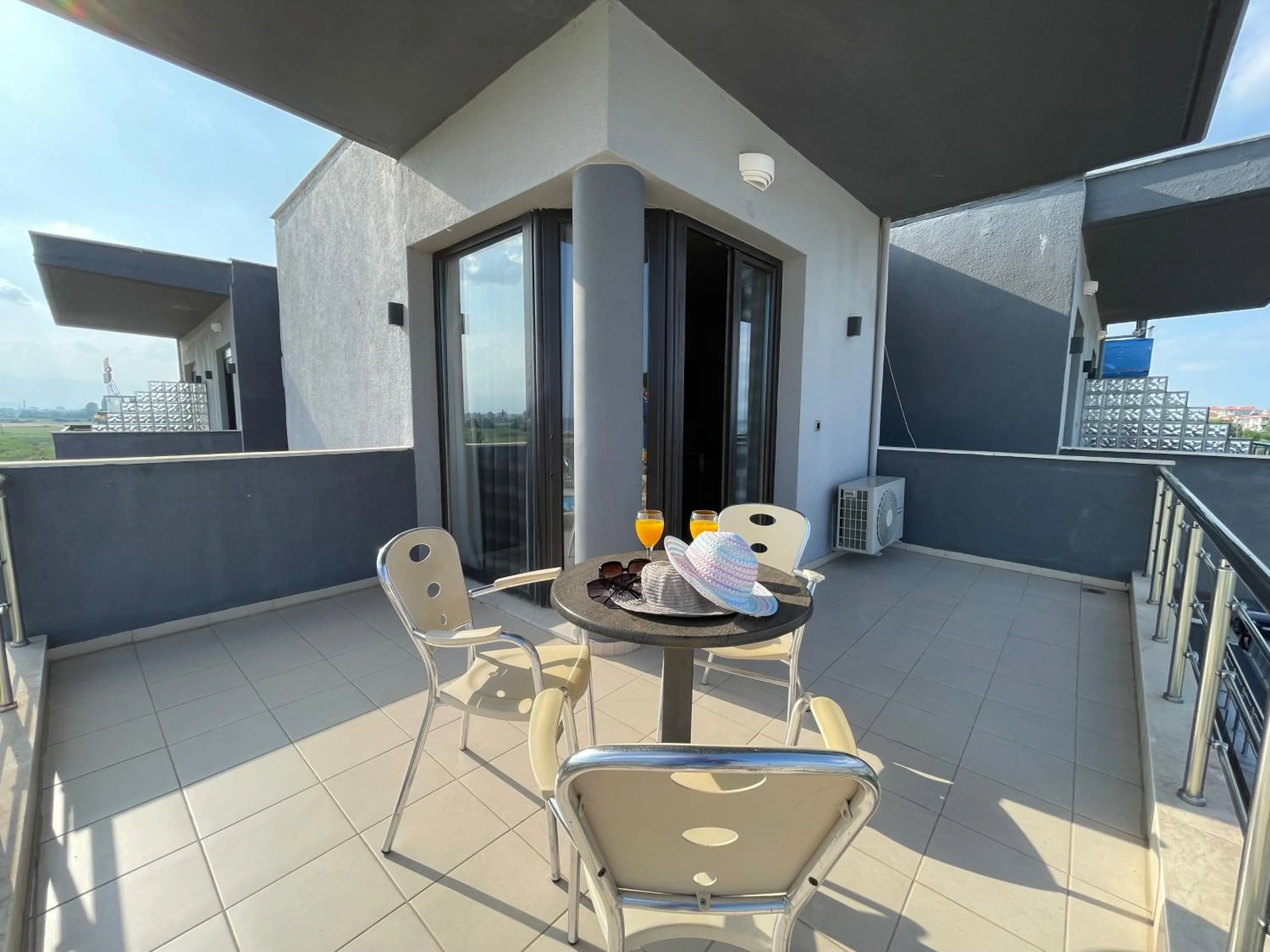 Patio in Porto Del Sol Hotel