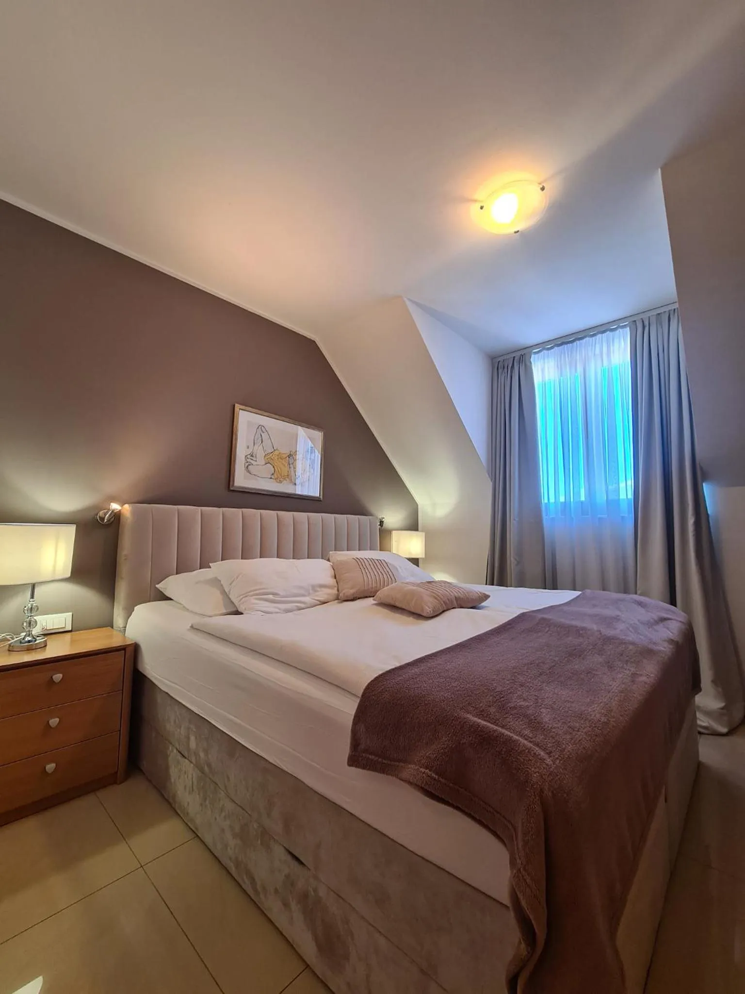 Bed in Aparthotel Gaja