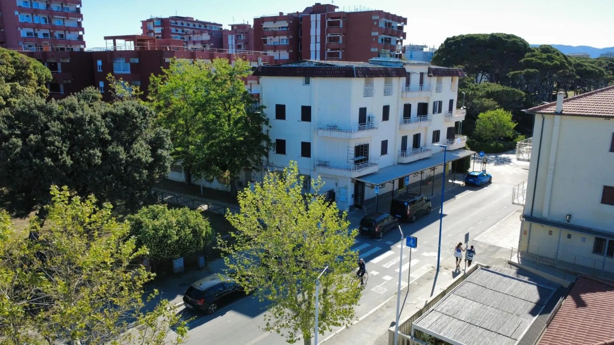 Bird's eye view in Hotel Eden
