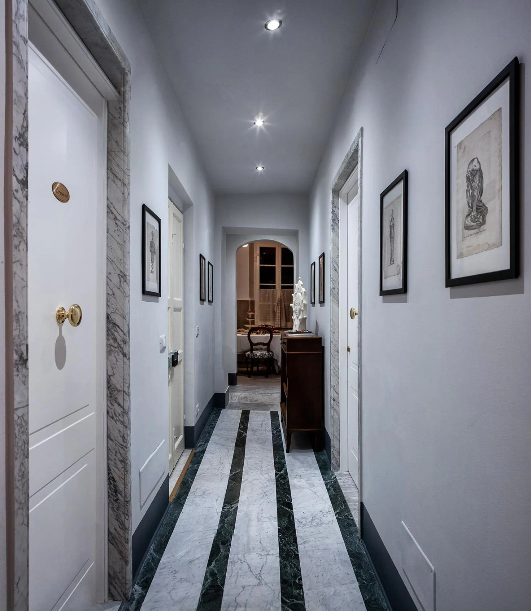 Lobby or reception in B&B "La Bottega d'Arte"