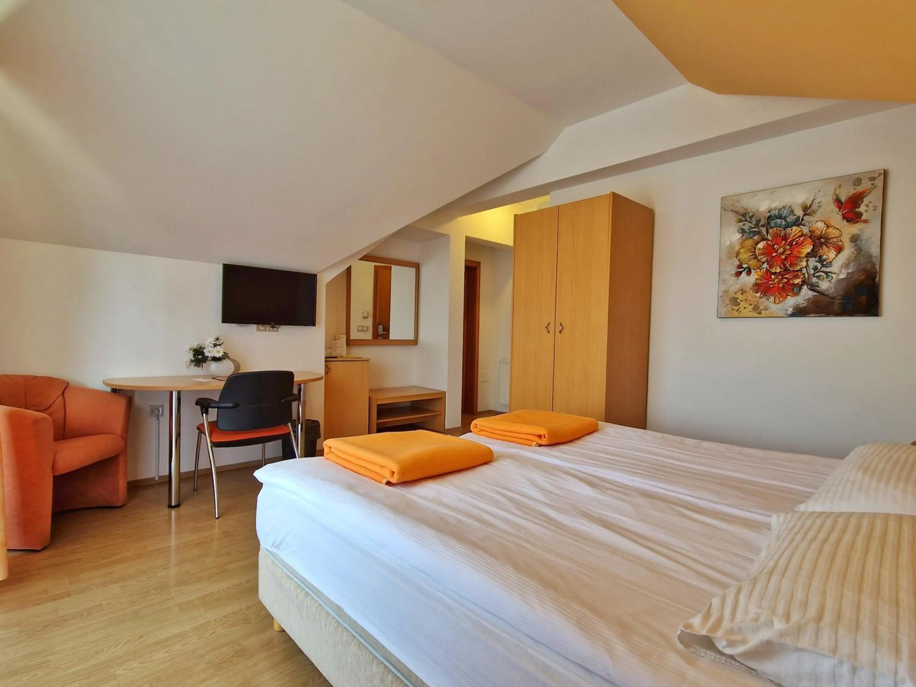 Bed in Penzion Kovac