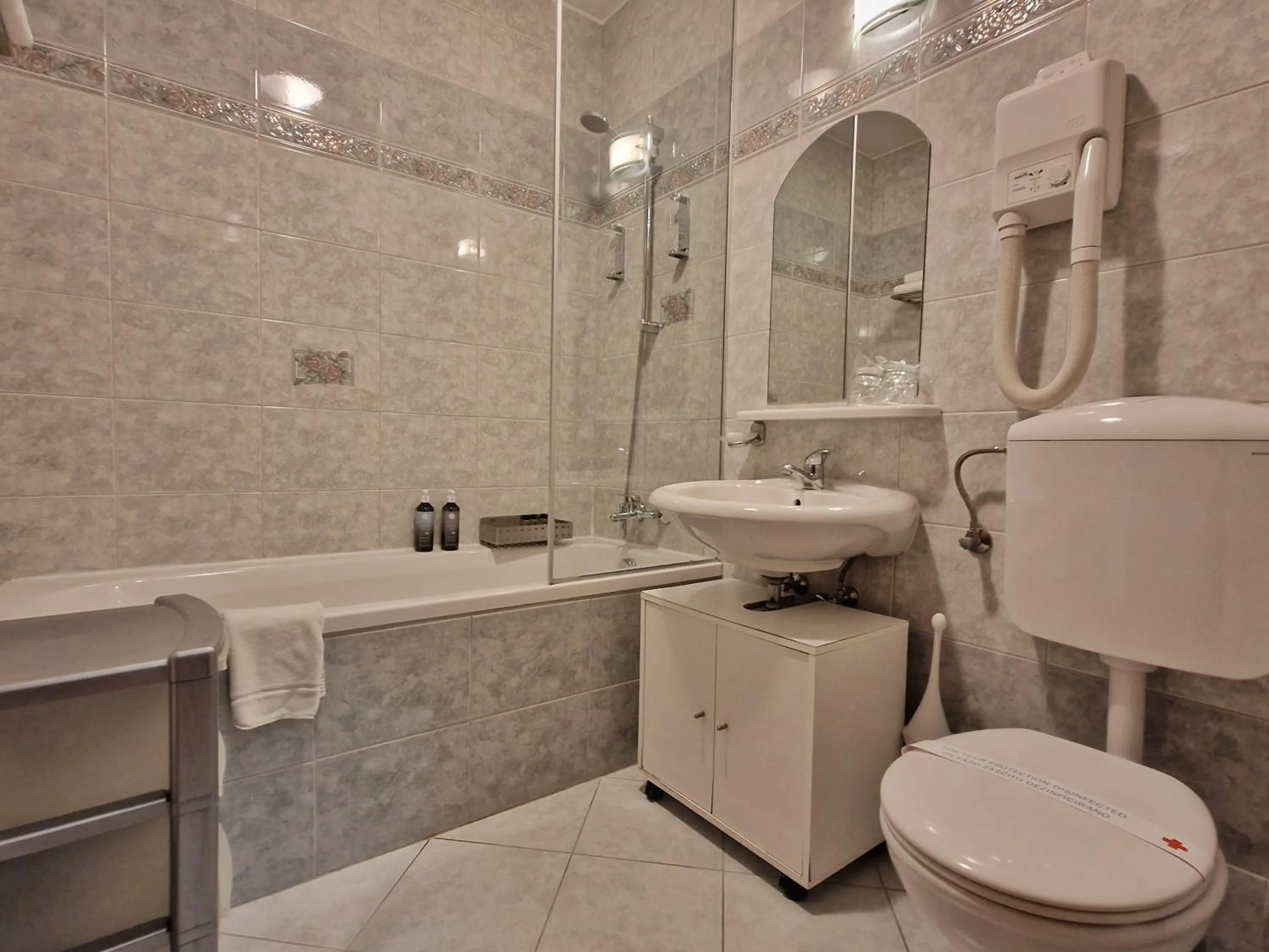 Bathroom in Penzion Kovac