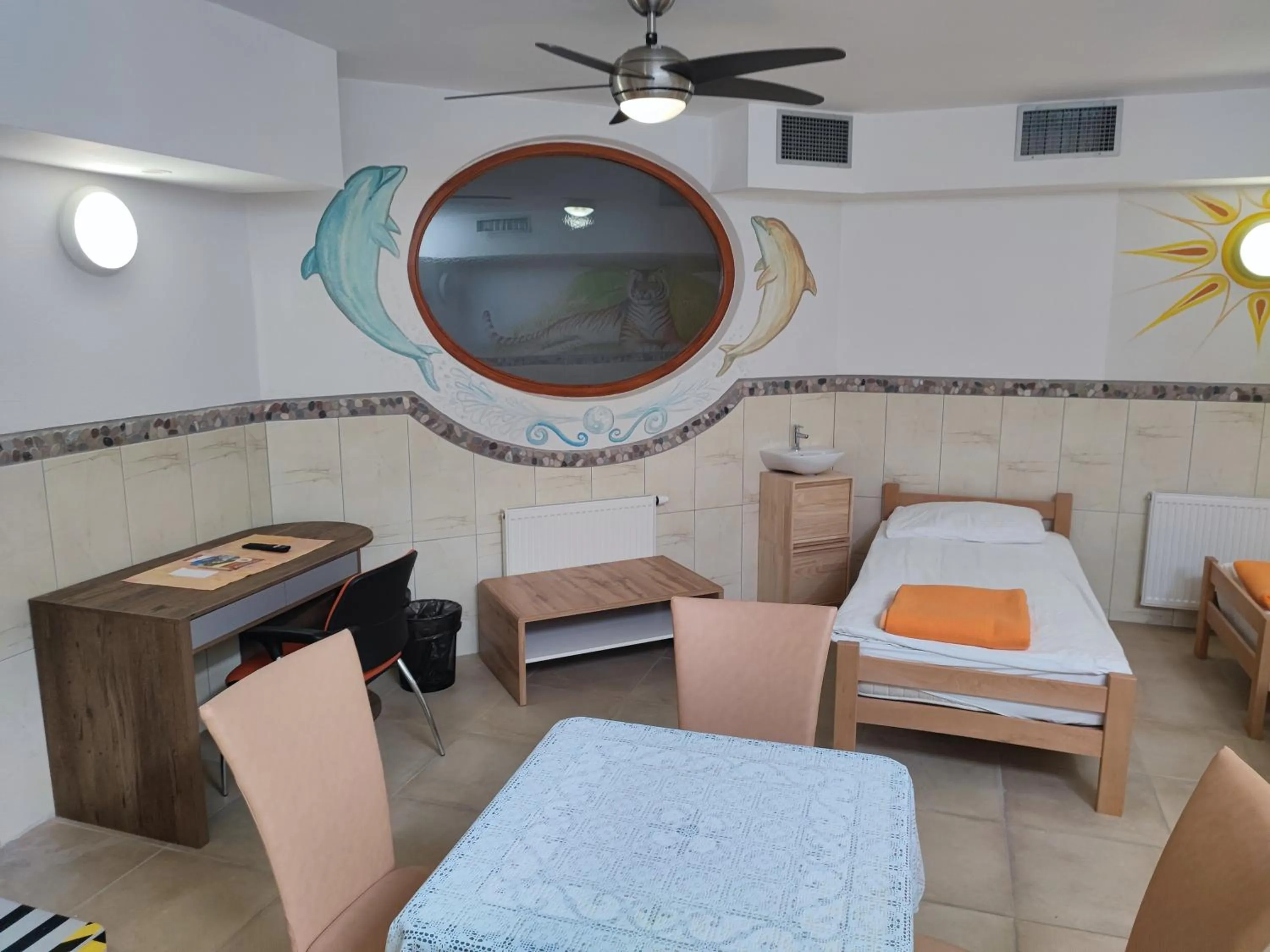 Bed in Penzion Kovac