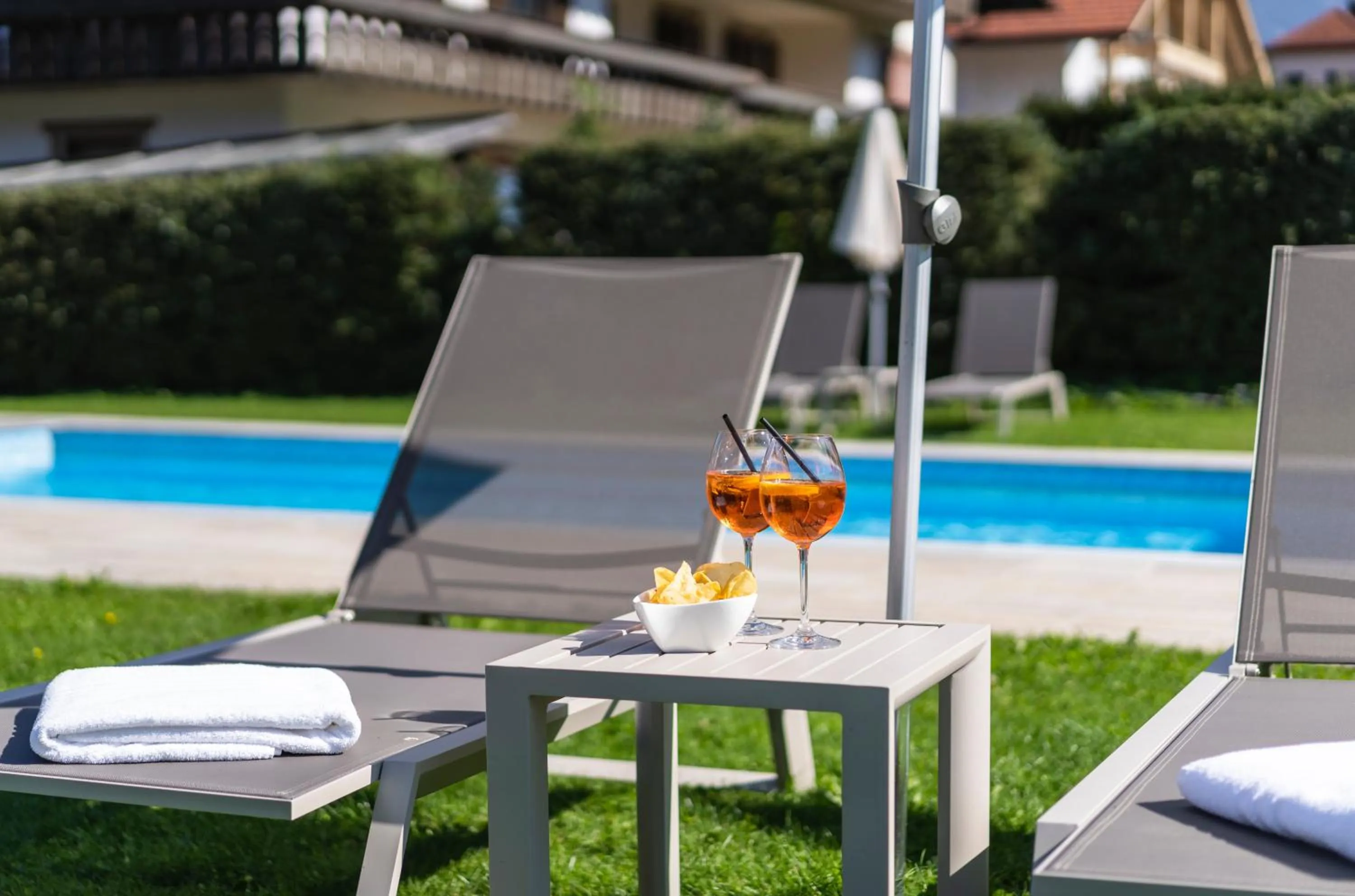 Patio in Hotel Reischach