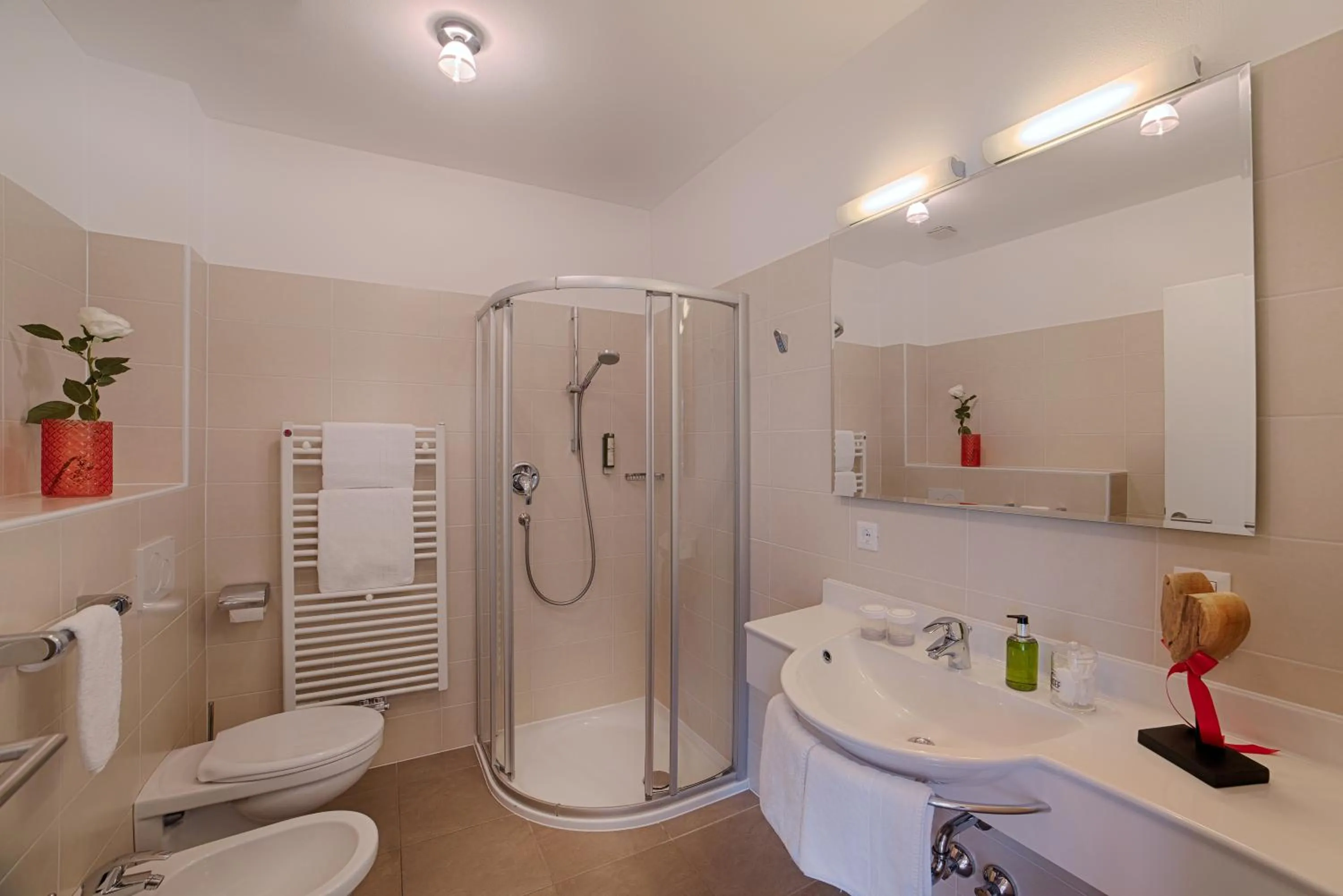 Bathroom in Hotel Reischach