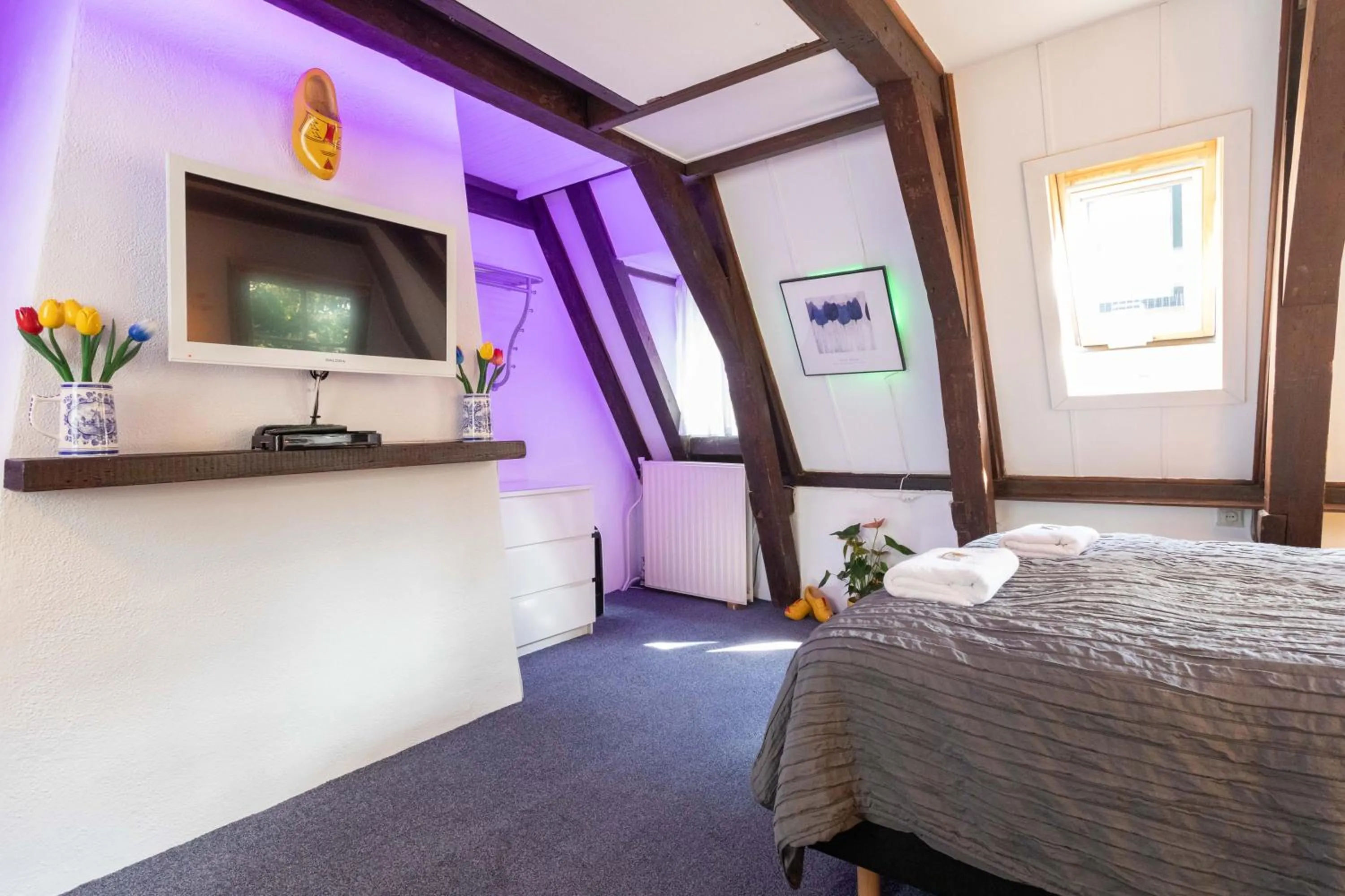 Bed in Tulip of Amsterdam