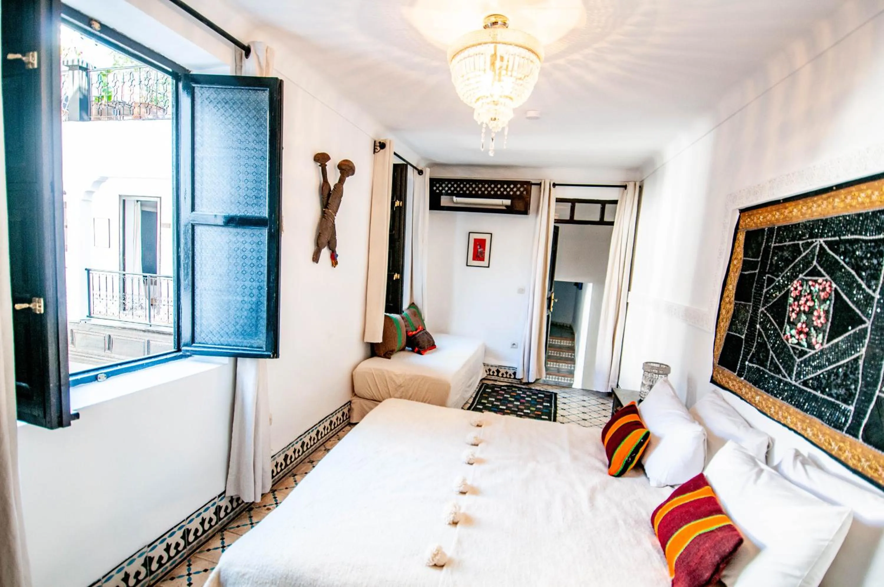 Photo of the whole room, Bed in Riad Makila