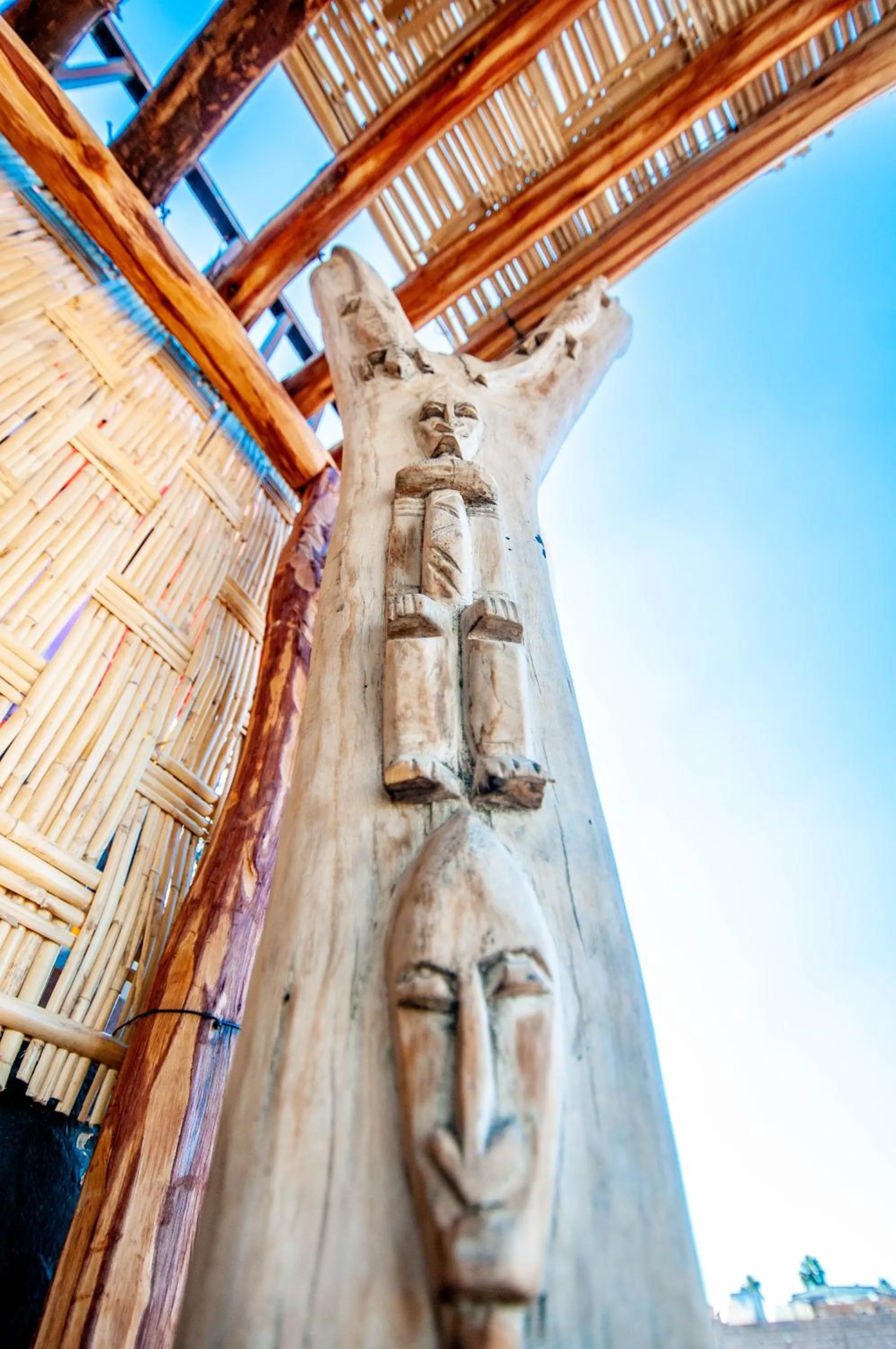 Decorative detail in Riad Makila