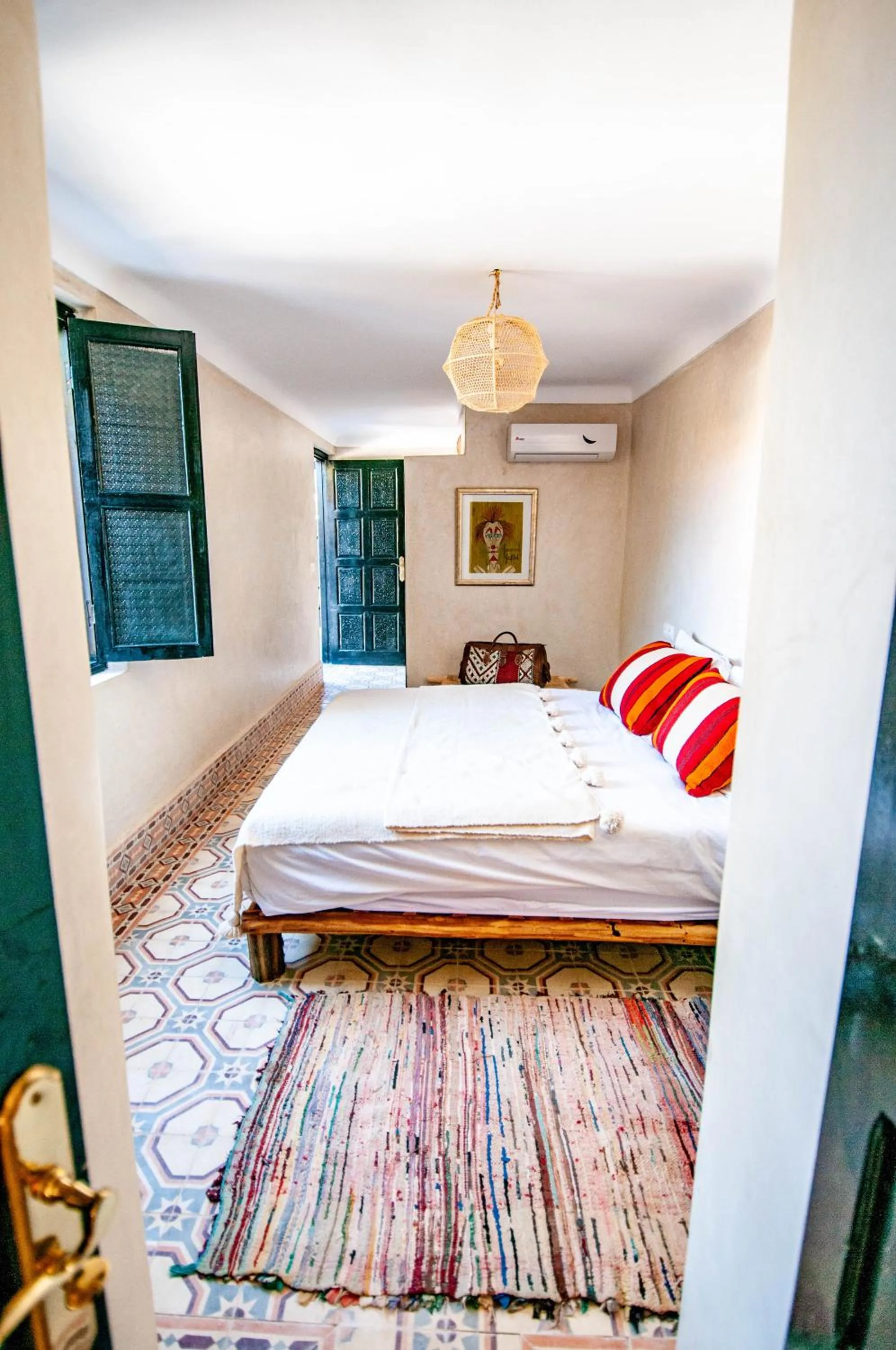 Bed in Riad Makila