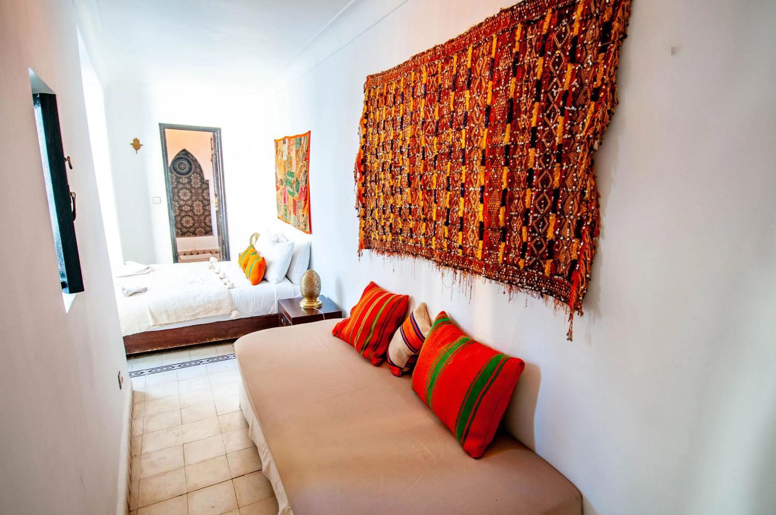Photo of the whole room, Bed in Riad Makila