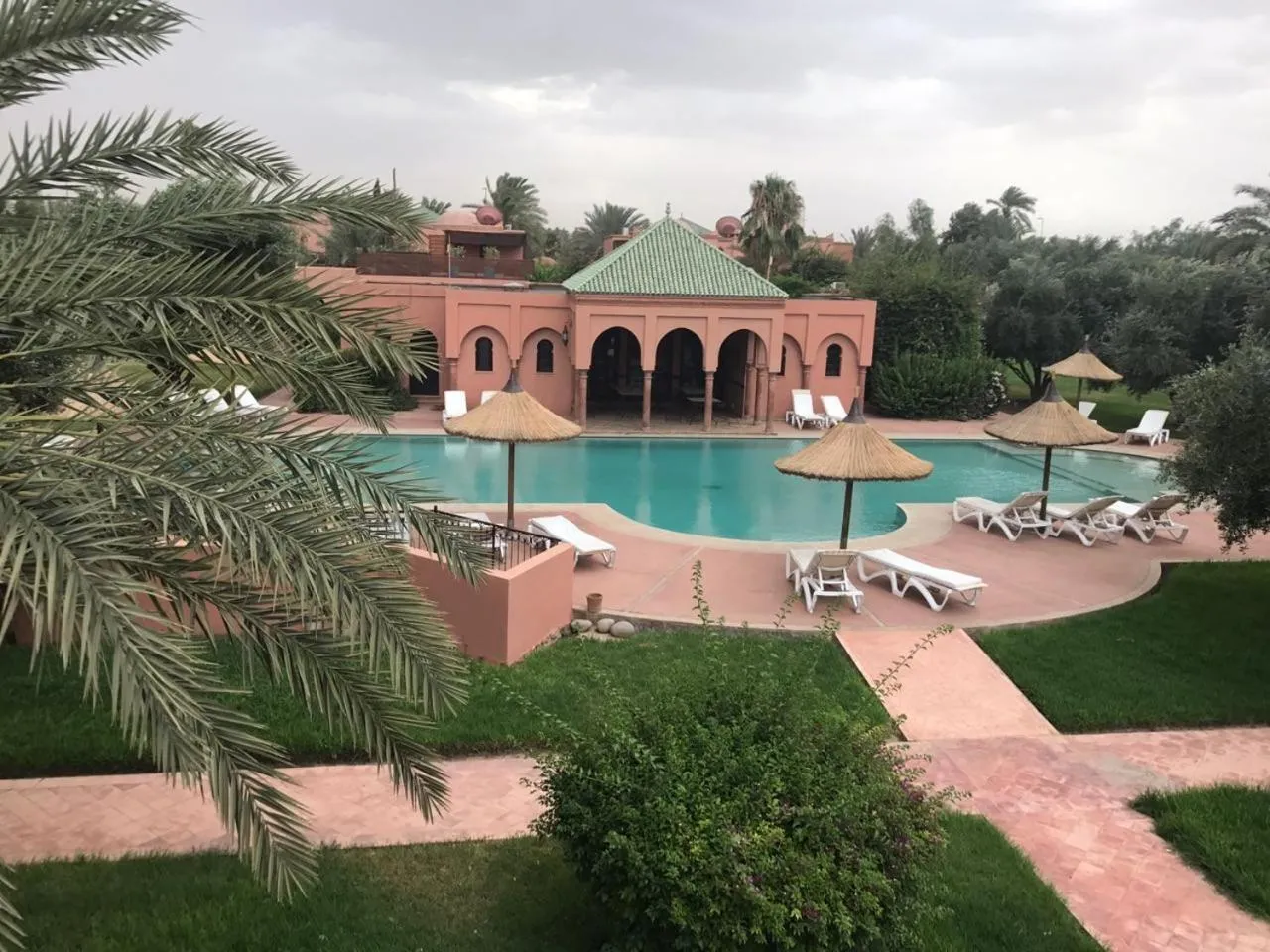 Pool view in Villa avec piscine a Marrakech