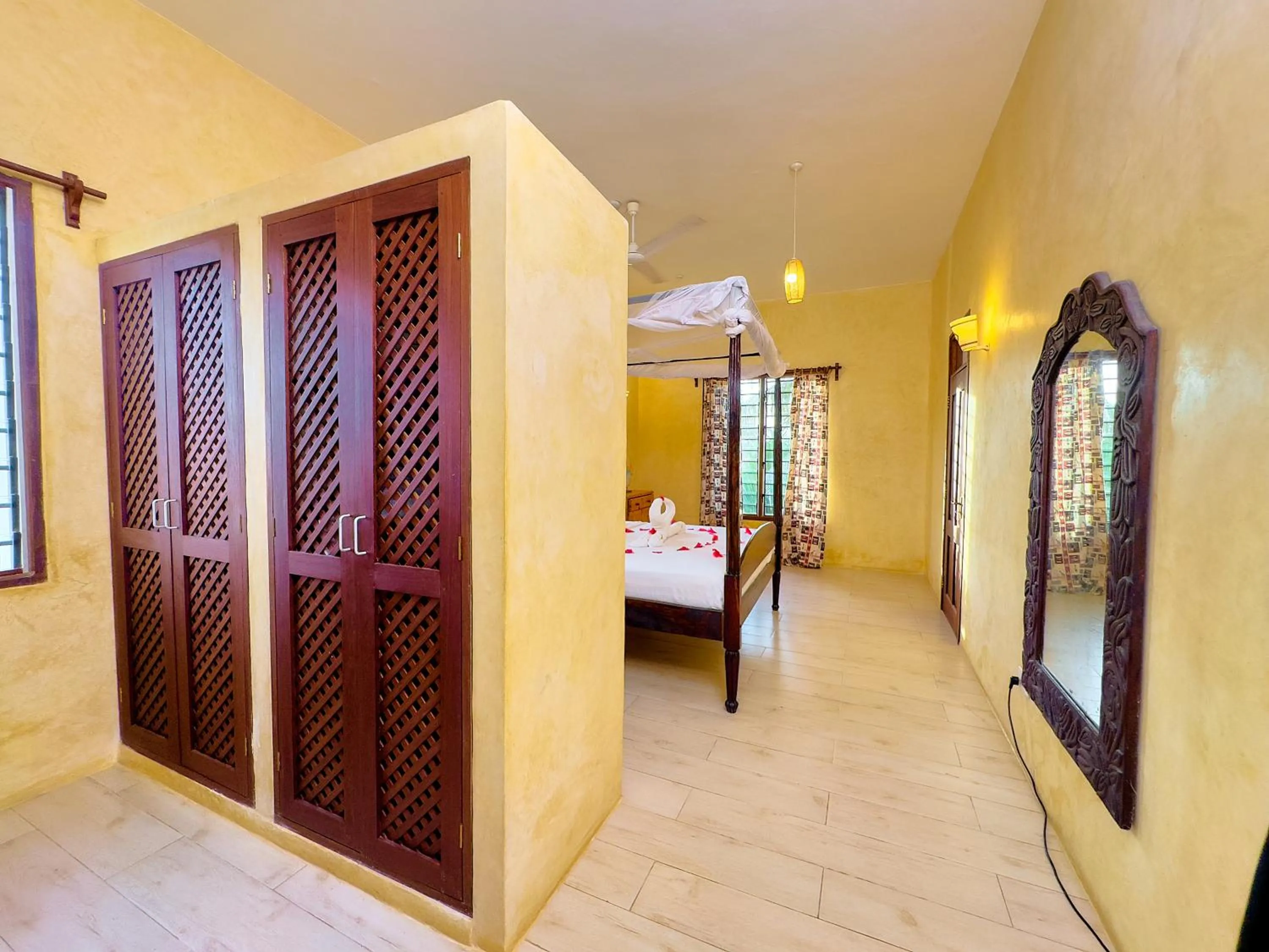 Bedroom, Bed in Flametree Beach Homes
