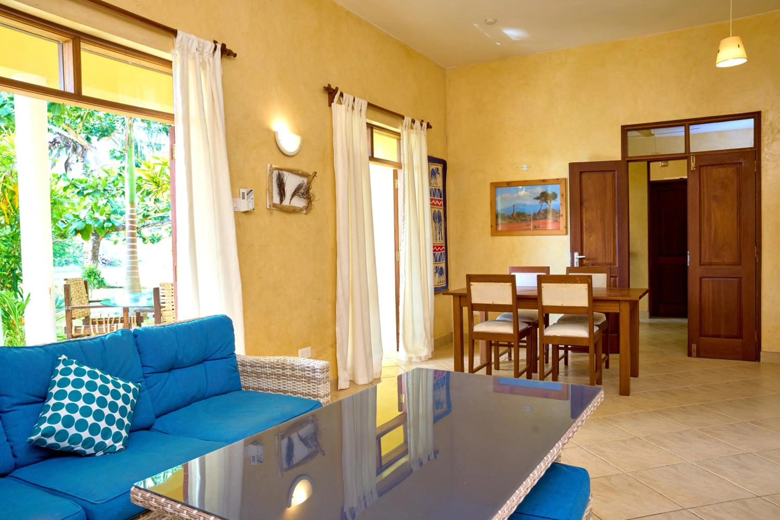Living room in Flametree Beach Homes
