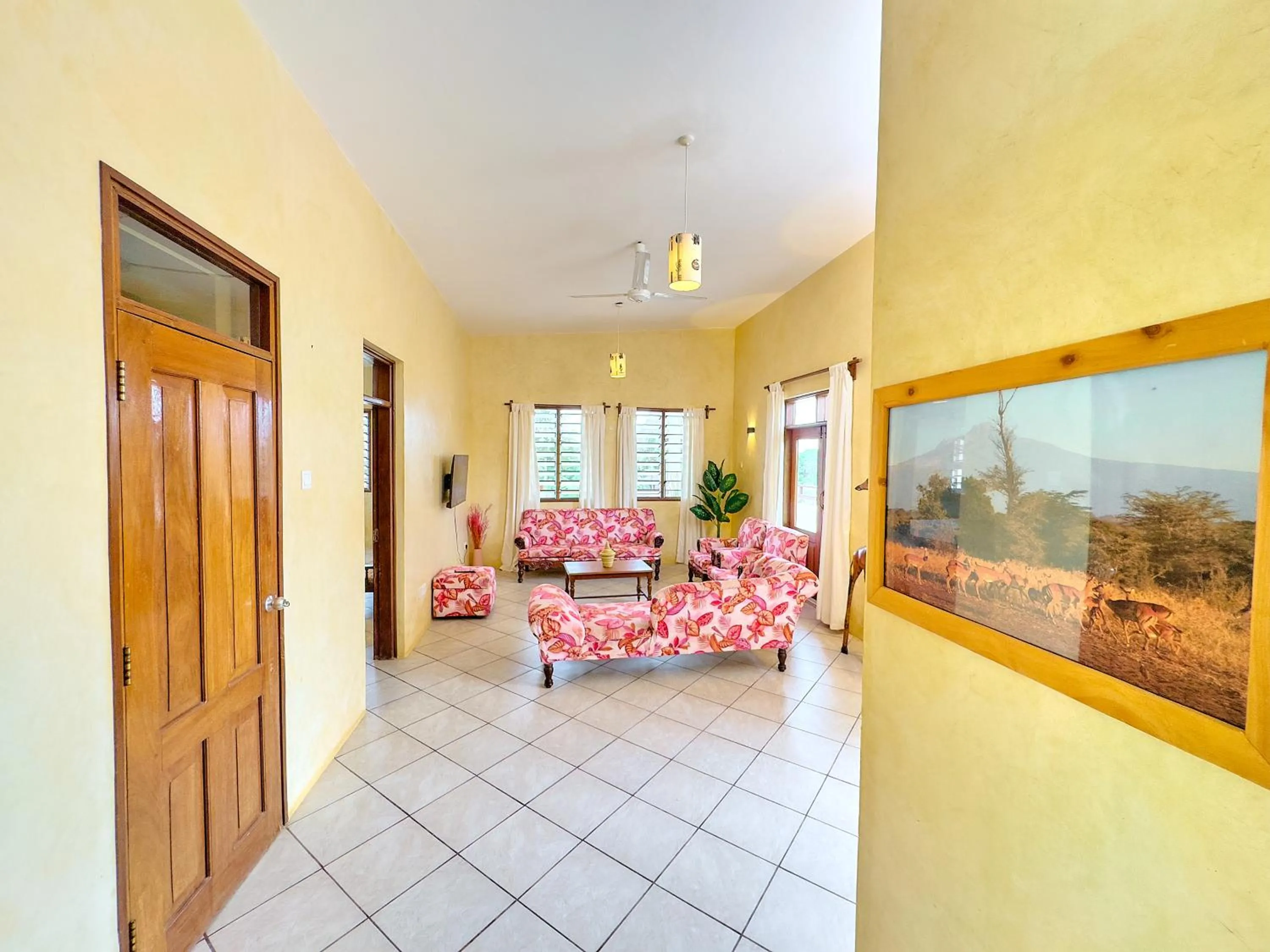 Living room in Flametree Beach Homes