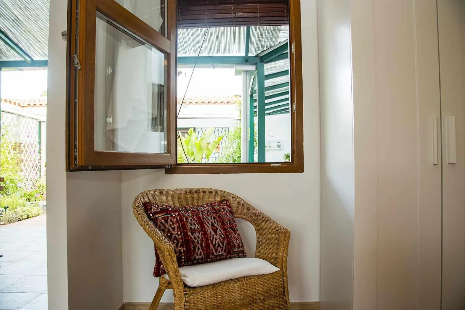 Patio in B&B Masía Aitona