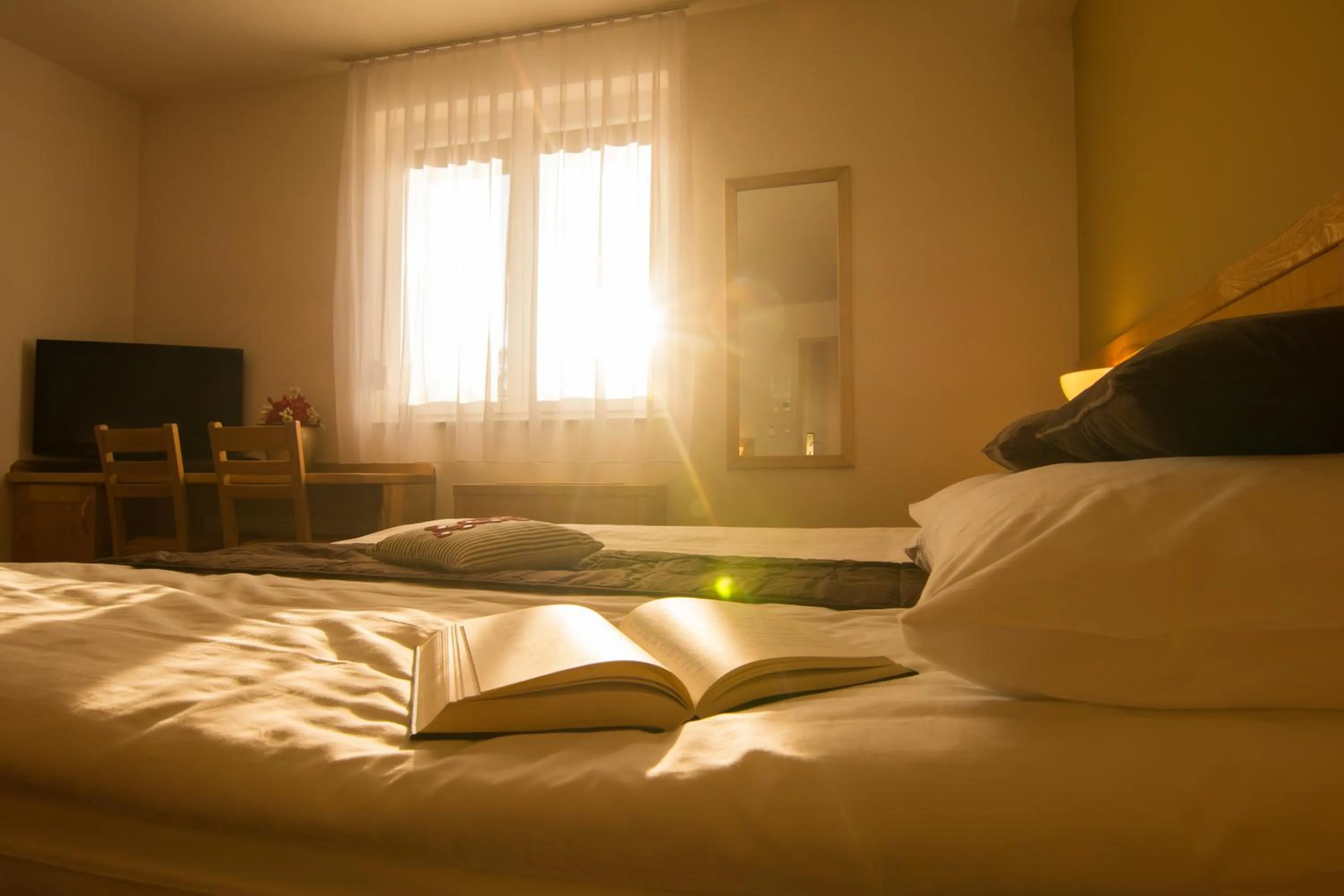 Bed in Hotel Bau Maribor