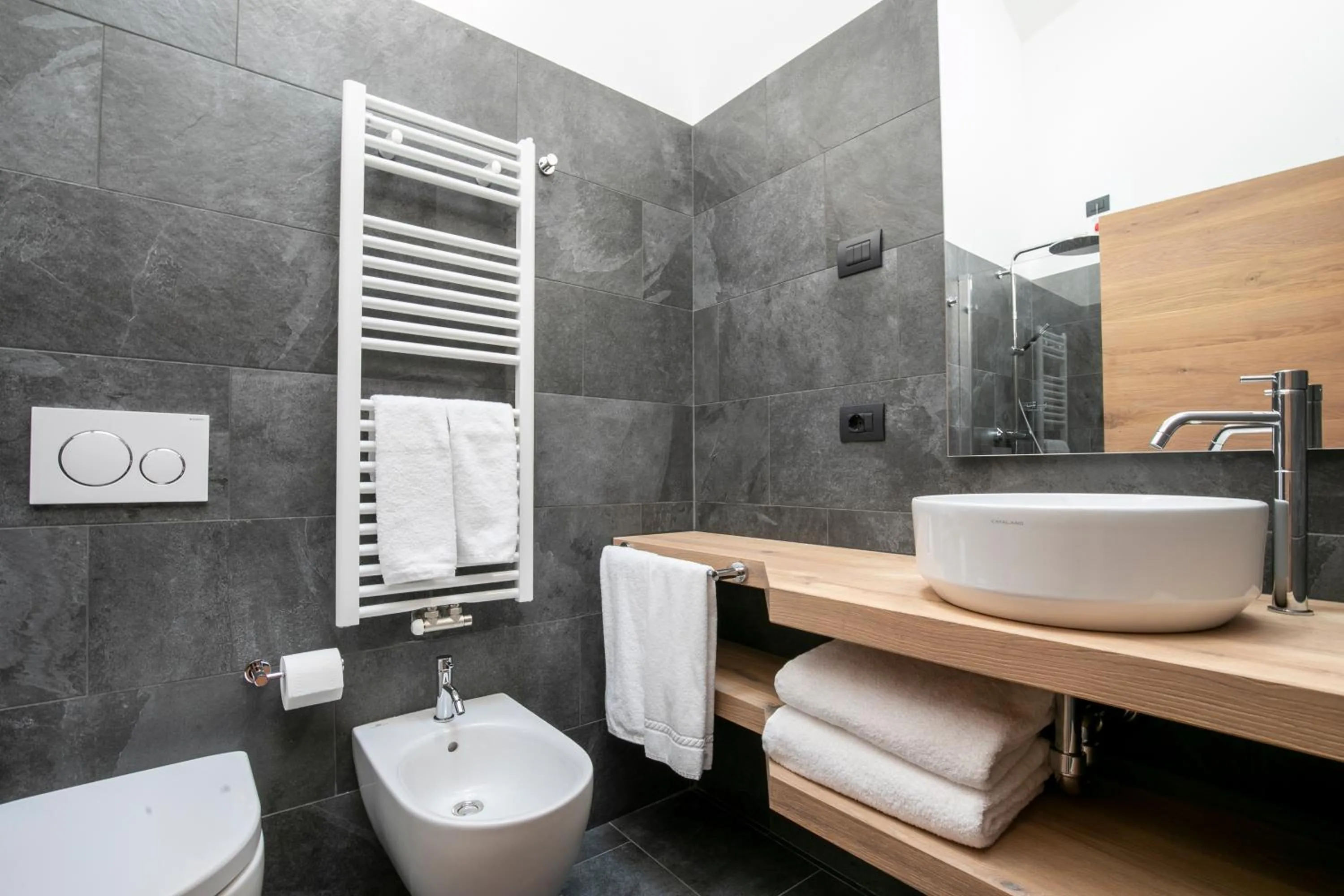 Bathroom in Active Hotel Rosat