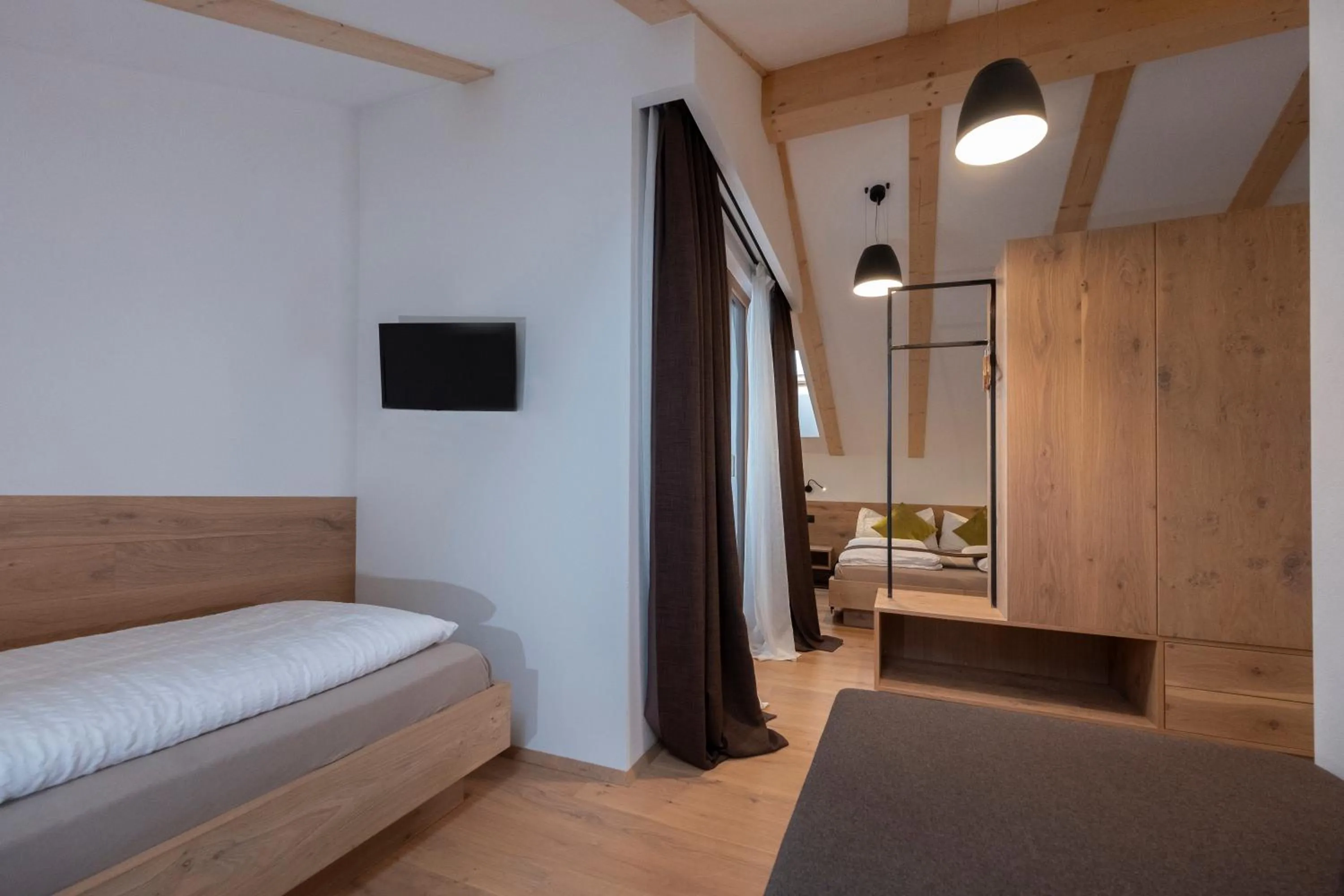 Bed in Active Hotel Rosat