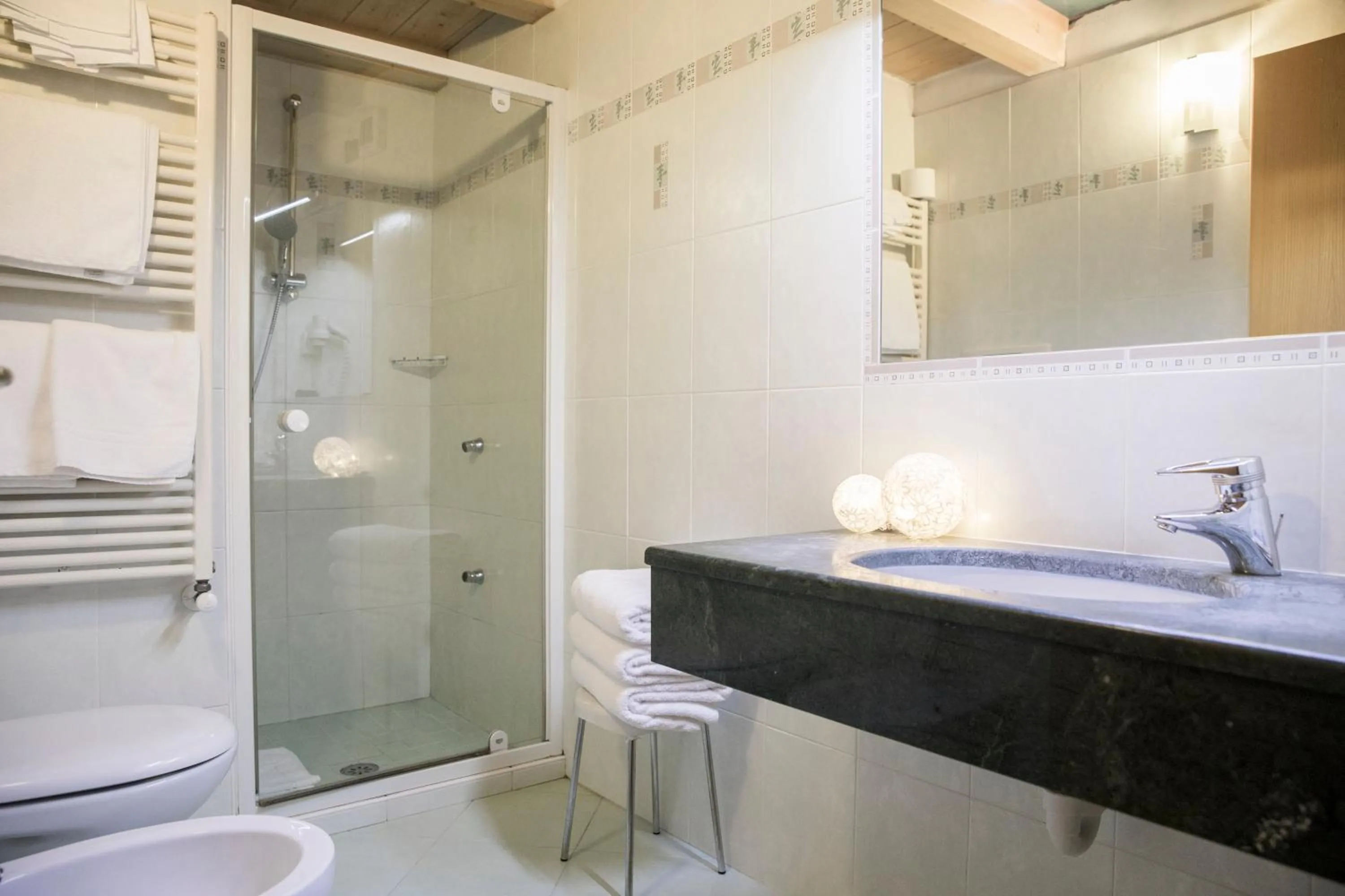 Bathroom in Active Hotel Rosat