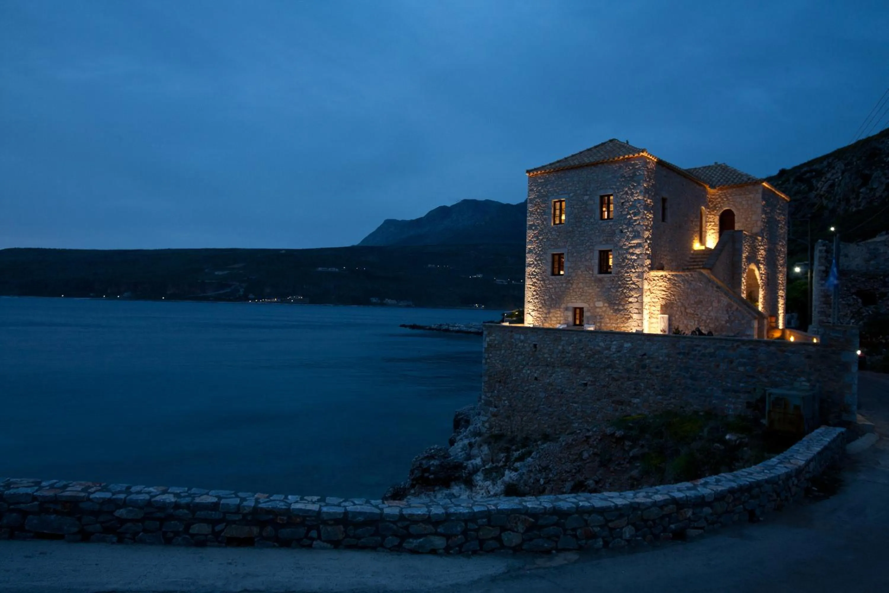 Bird's eye view in Mavromichalai