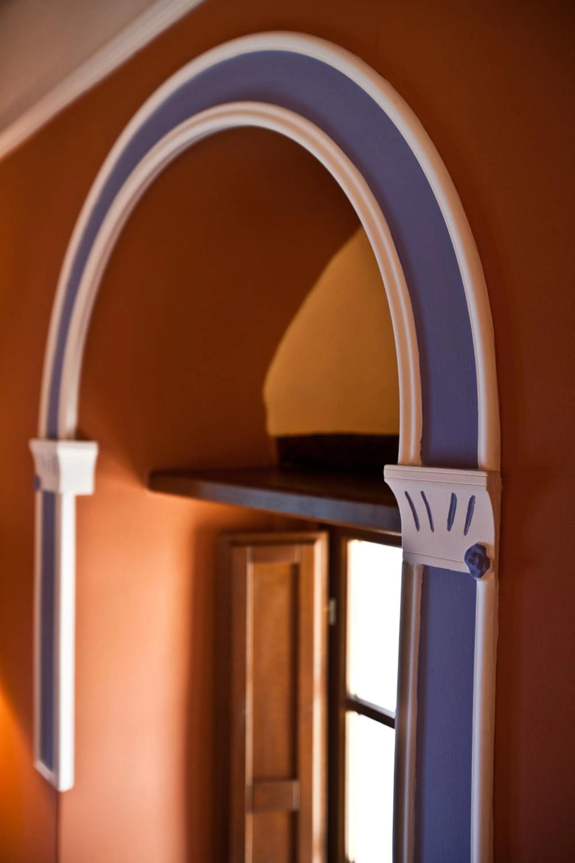 Decorative detail in Mavromichalai