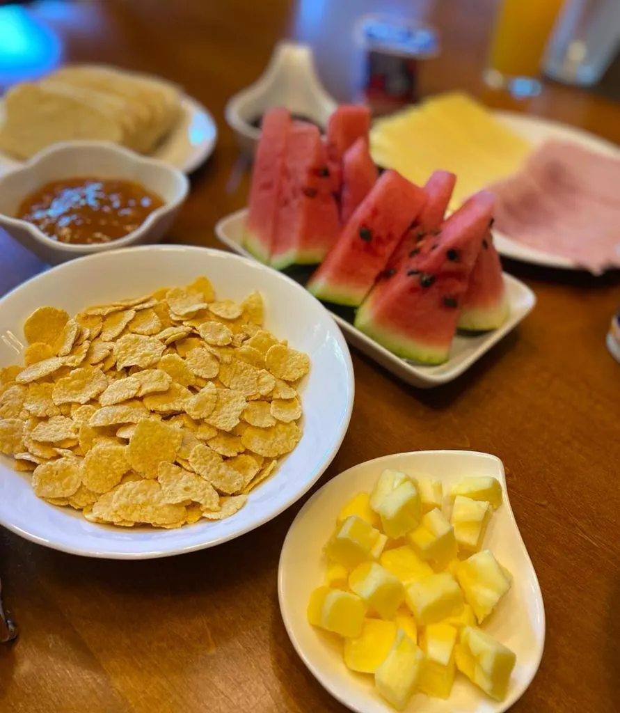 Food and drinks in The Patagonian Lodge