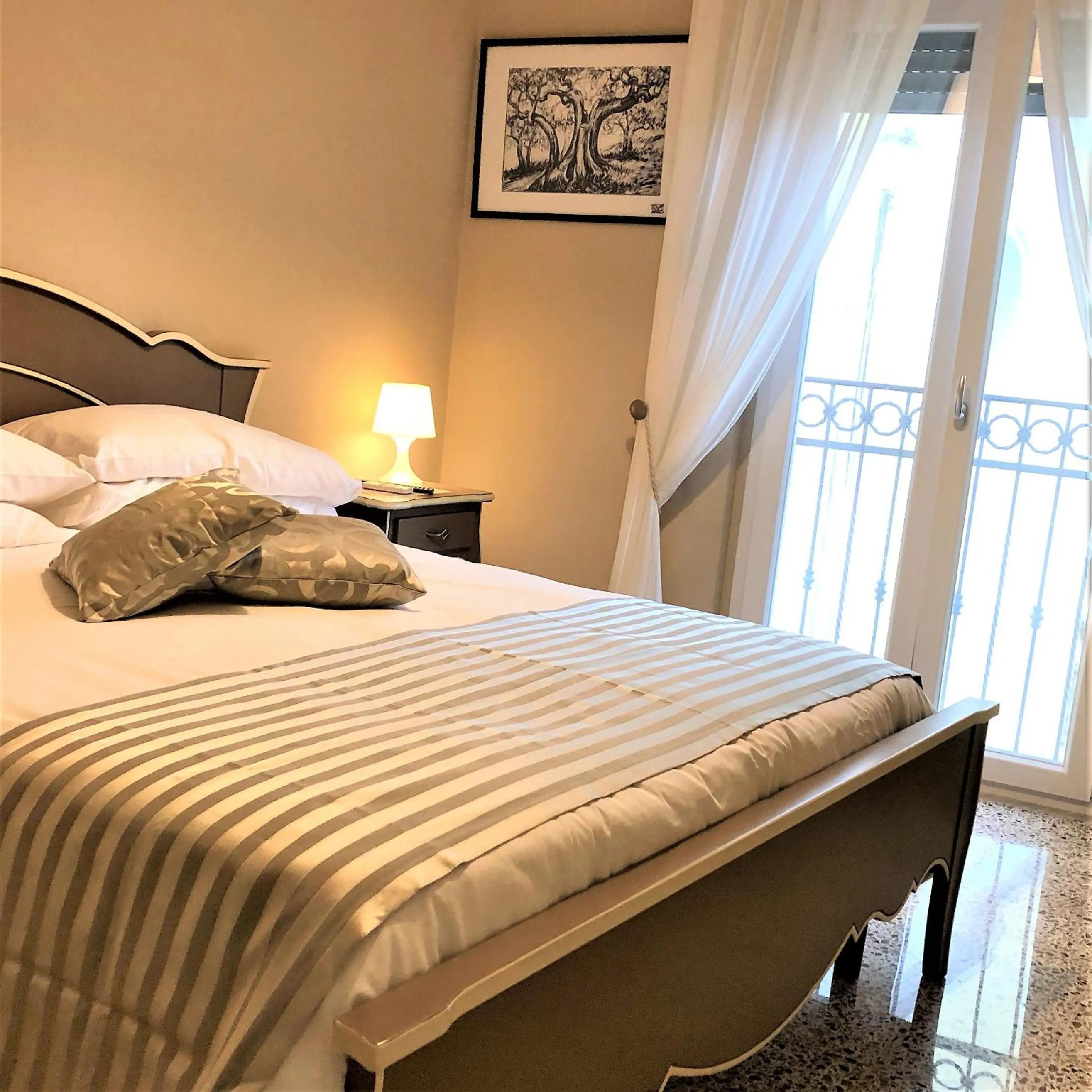 Bed in B&B Baronia Luxury Rooms