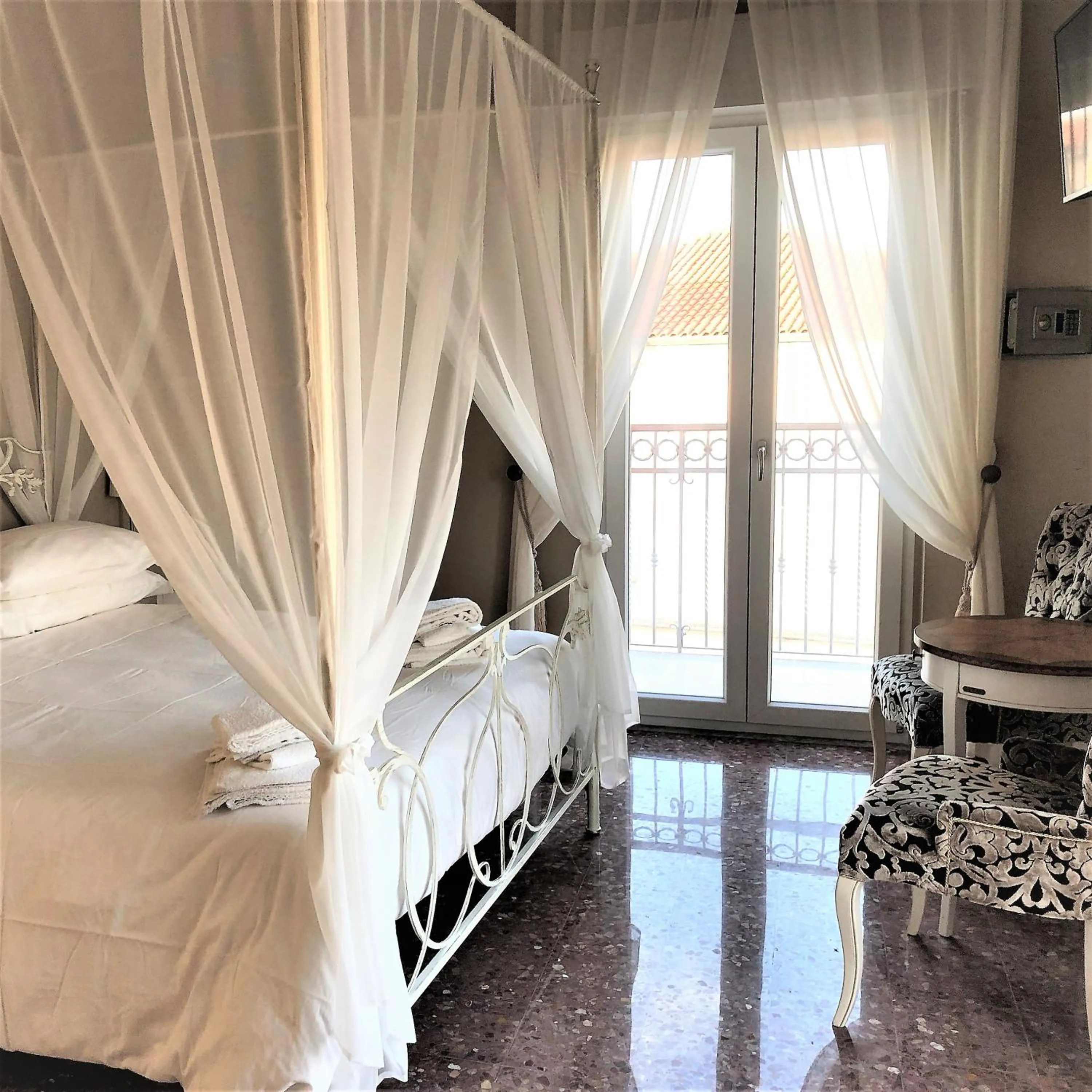 Bed in B&B Baronia Luxury Rooms