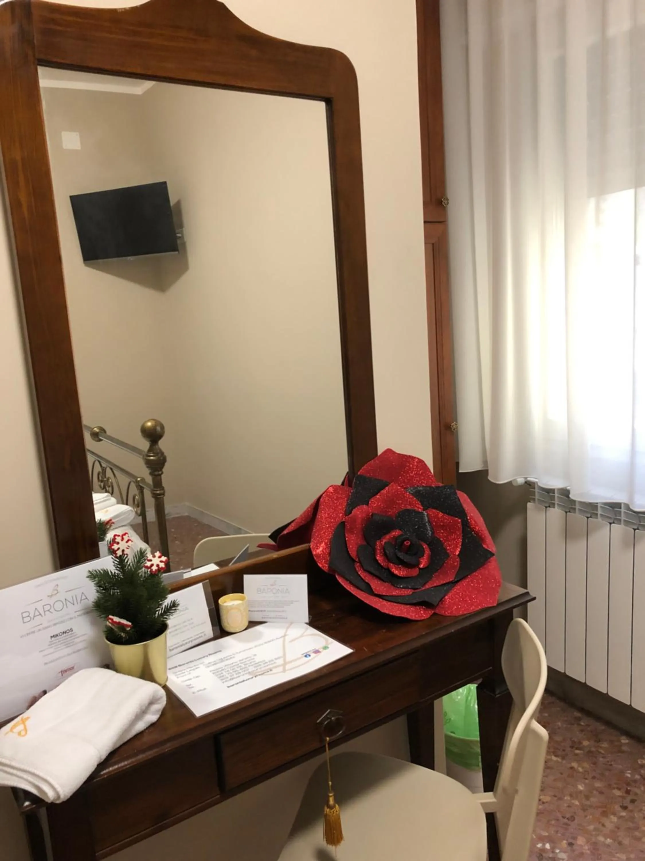 Bed in B&B Baronia Luxury Rooms