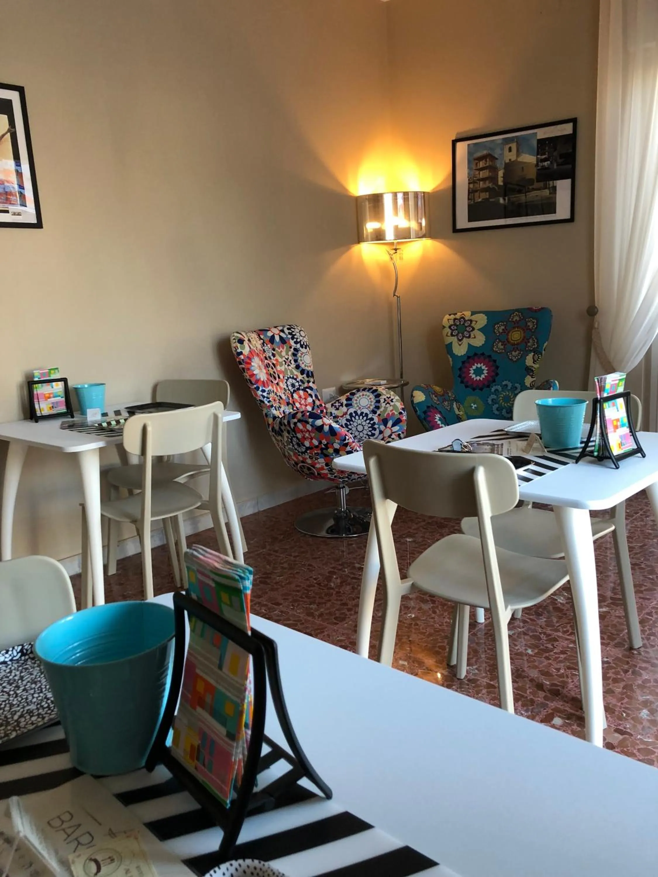 Kitchen or kitchenette in B&B Baronia Luxury Rooms