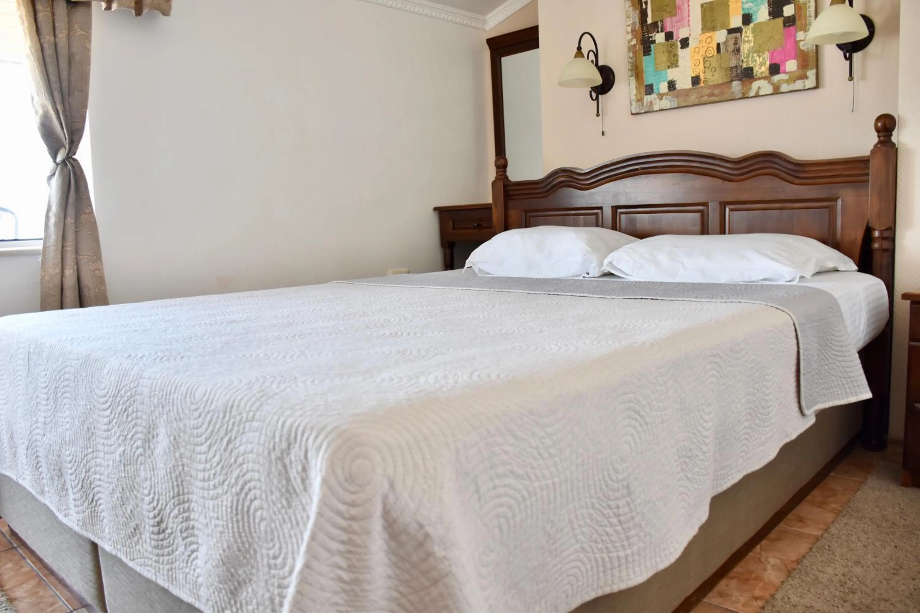 Bed in Family Hotel Apolonia