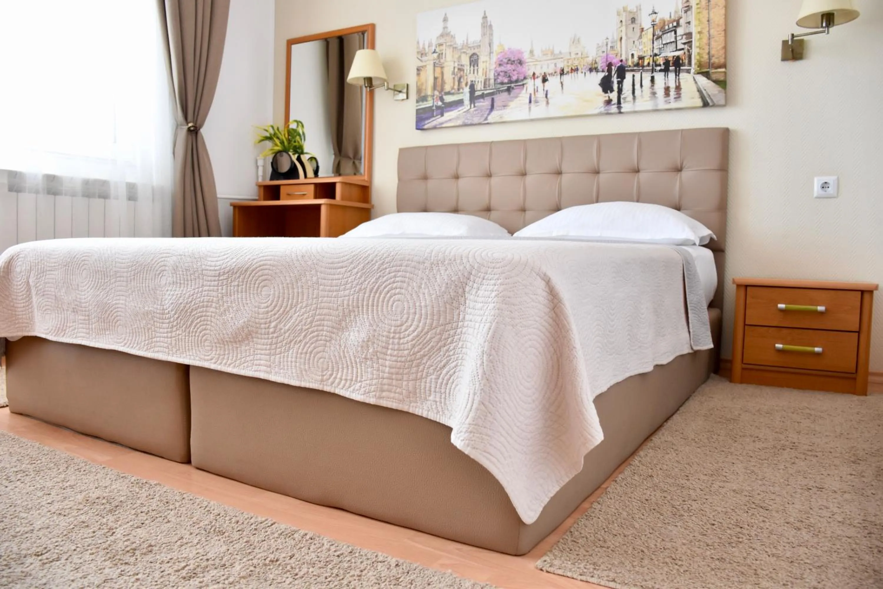 Bed in Family Hotel Apolonia
