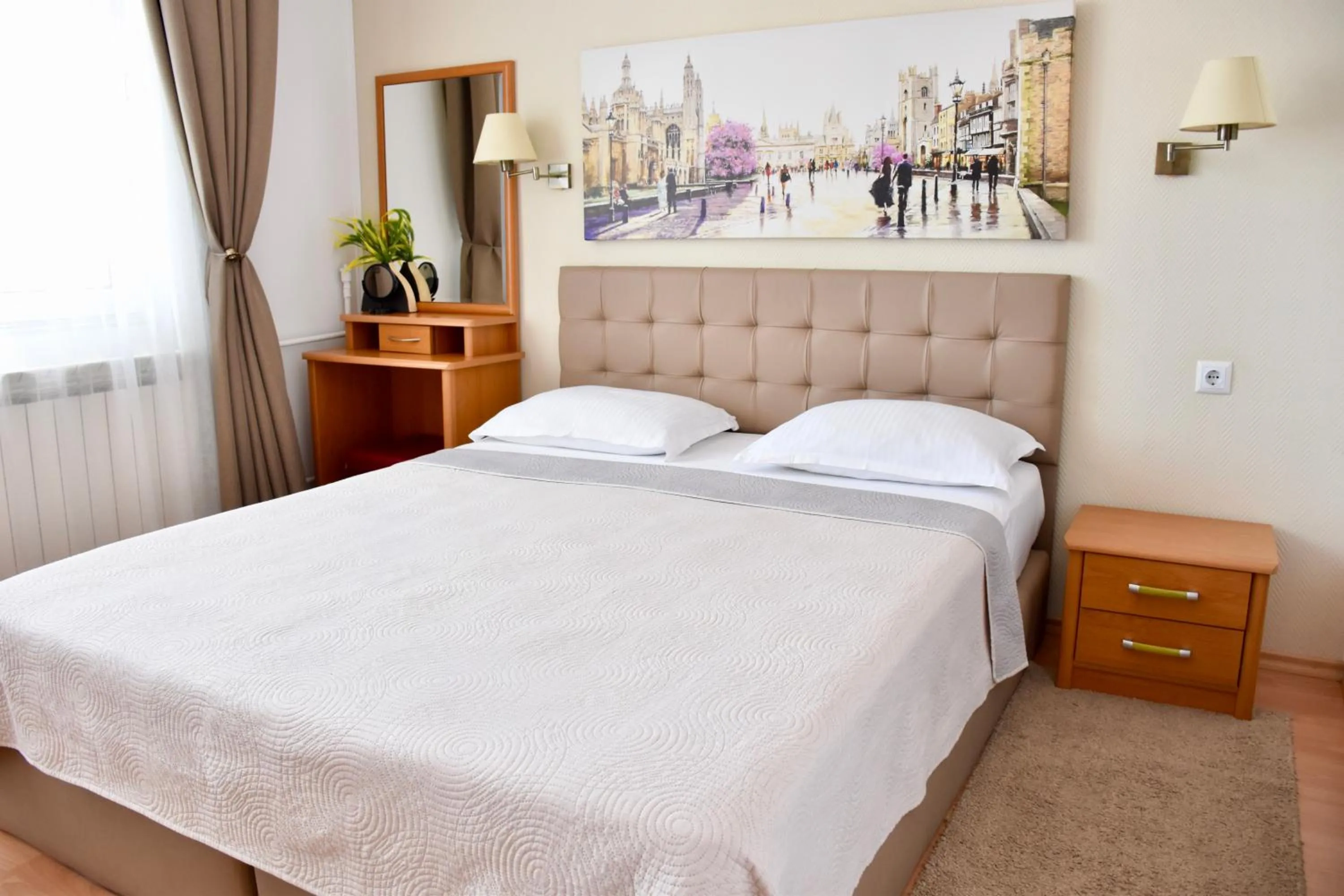 Bed in Family Hotel Apolonia