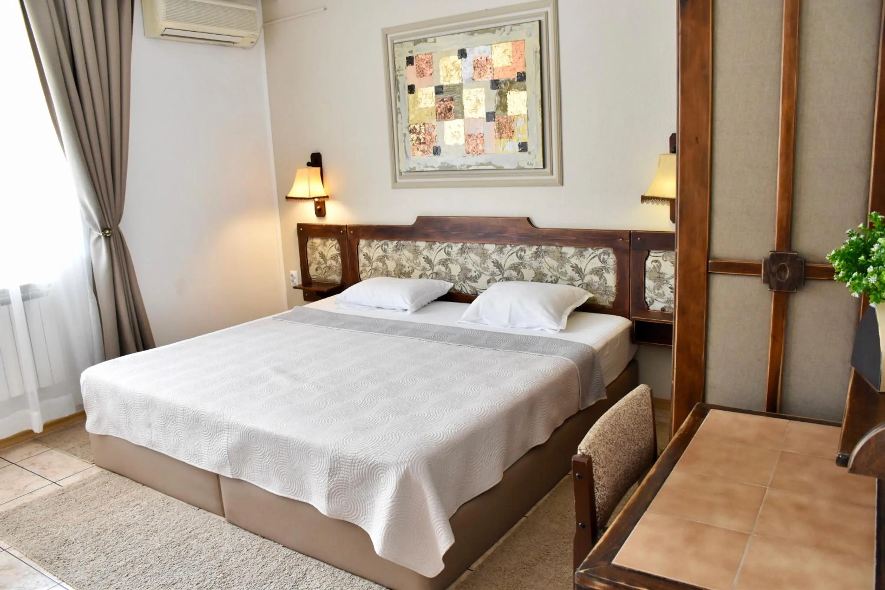 Bed in Family Hotel Apolonia