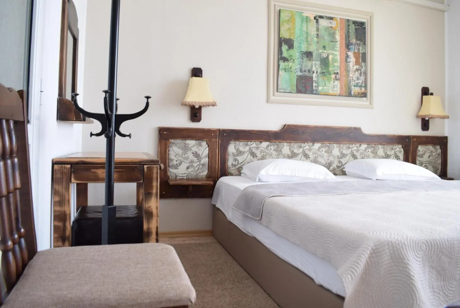 Bed in Family Hotel Apolonia
