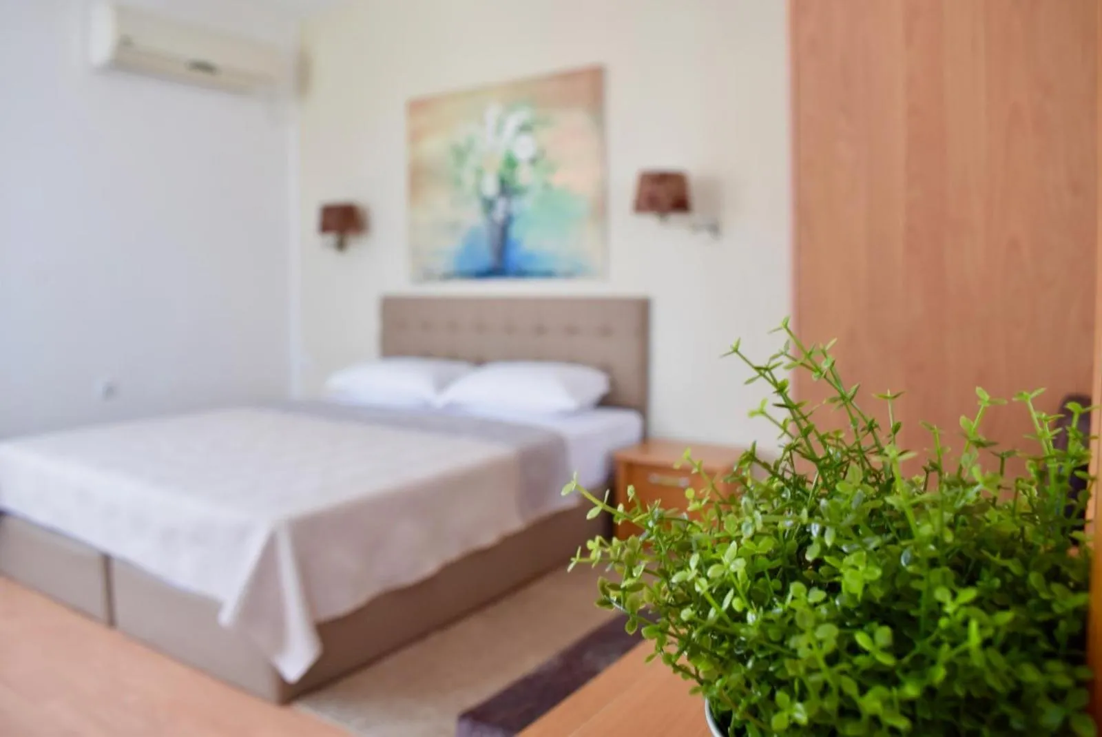 Bed in Family Hotel Apolonia