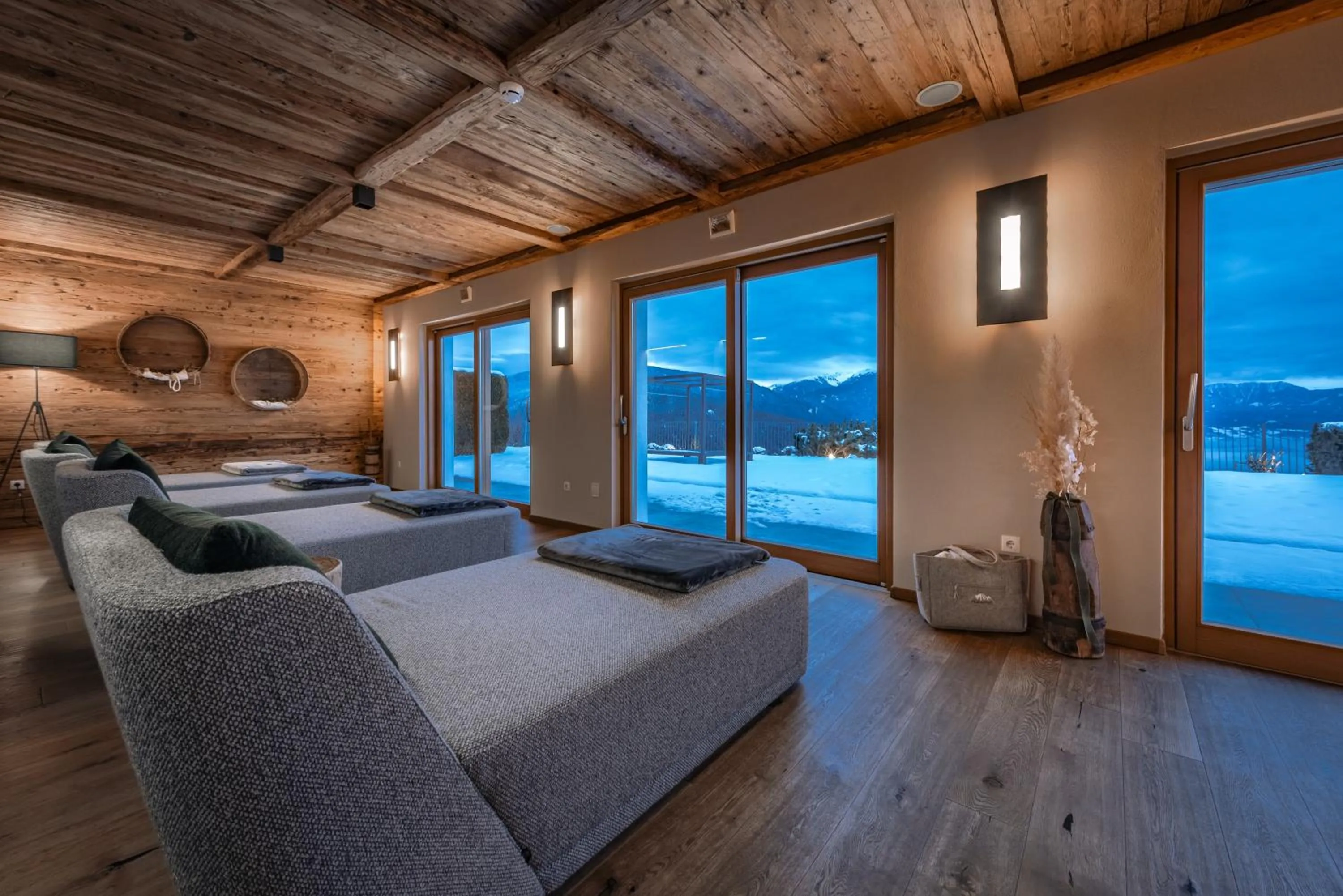 Spa and wellness centre/facilities, Bed in Panoramahotel Huberhof