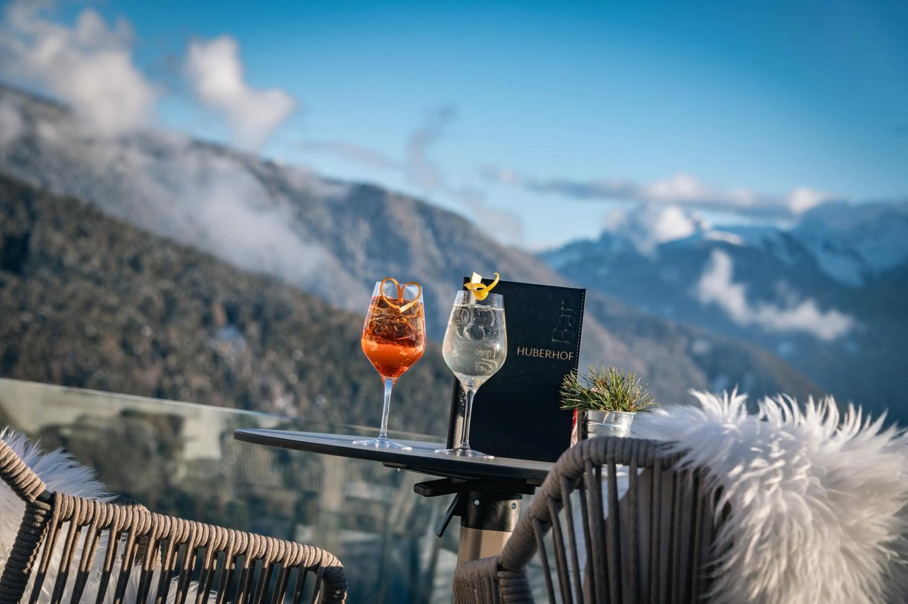Balcony/Terrace in Panoramahotel Huberhof