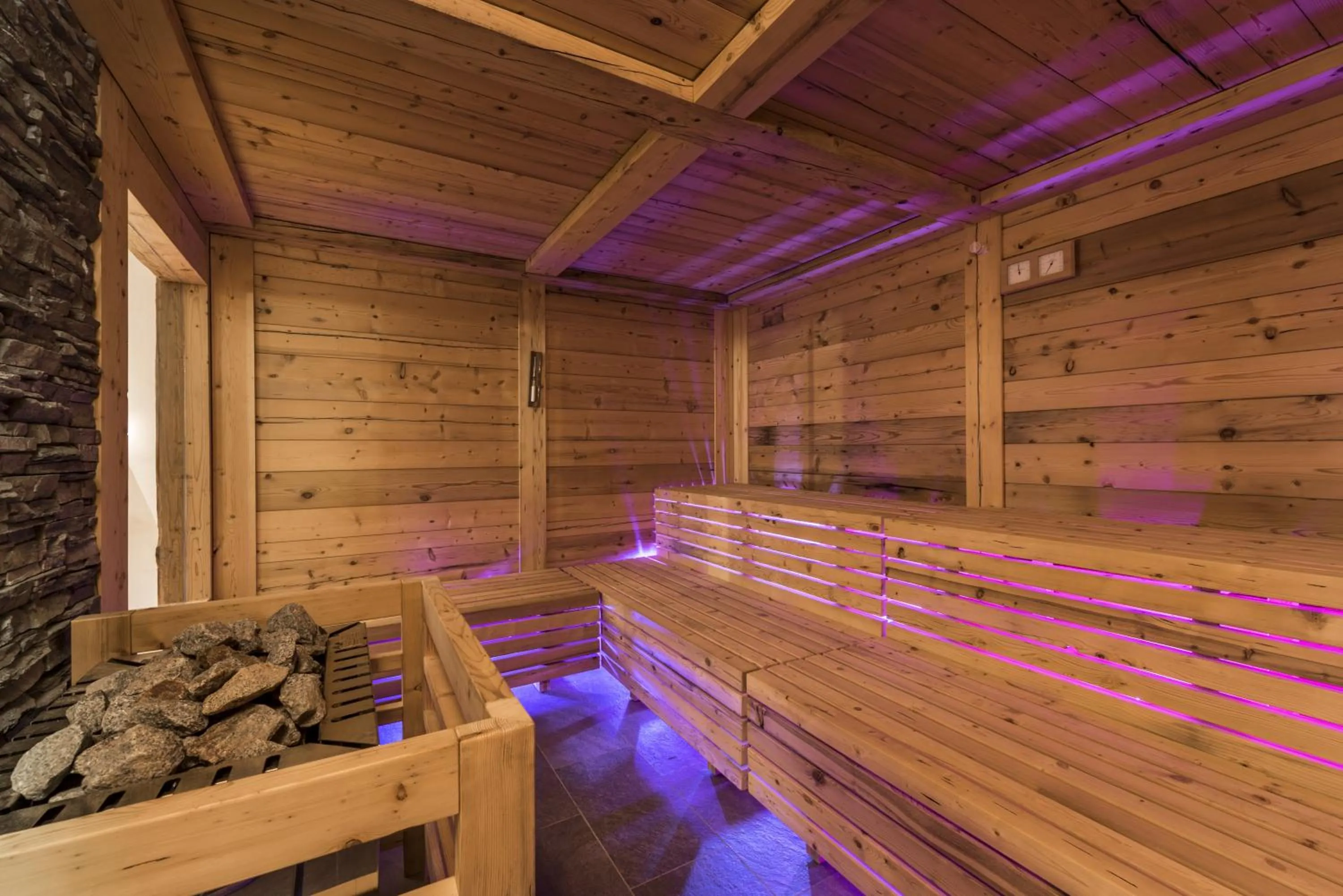Sauna in Panoramahotel Huberhof