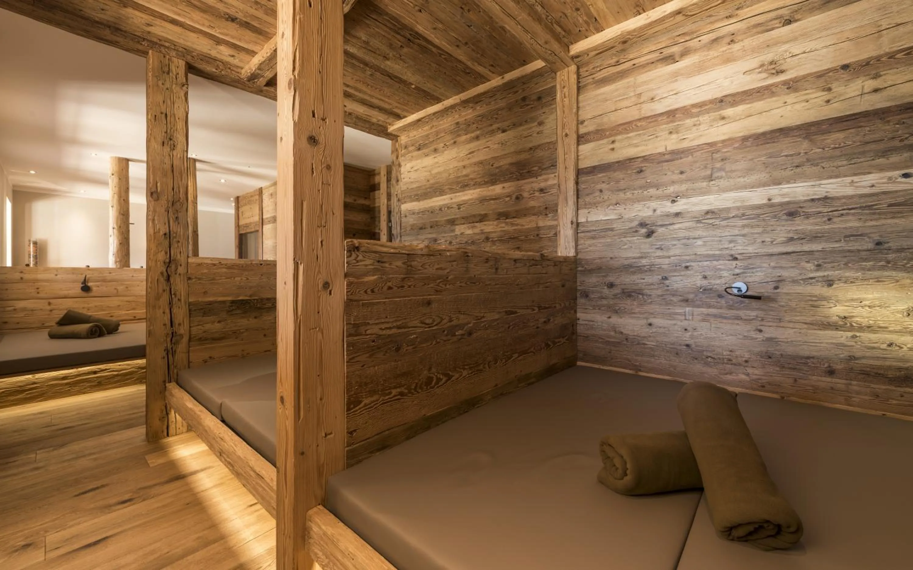 Sauna in Panoramahotel Huberhof