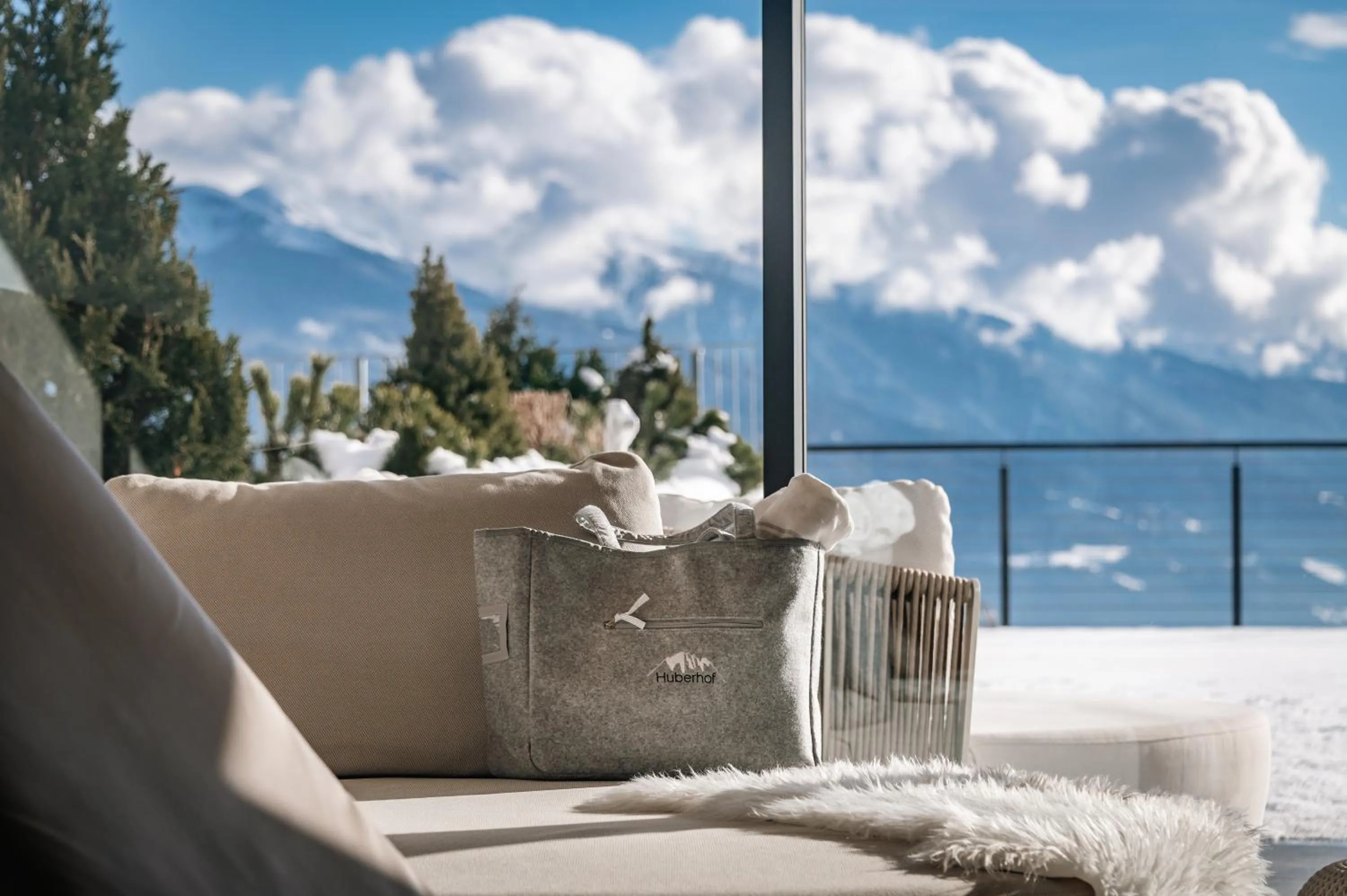 Spa and wellness centre/facilities in Panoramahotel Huberhof