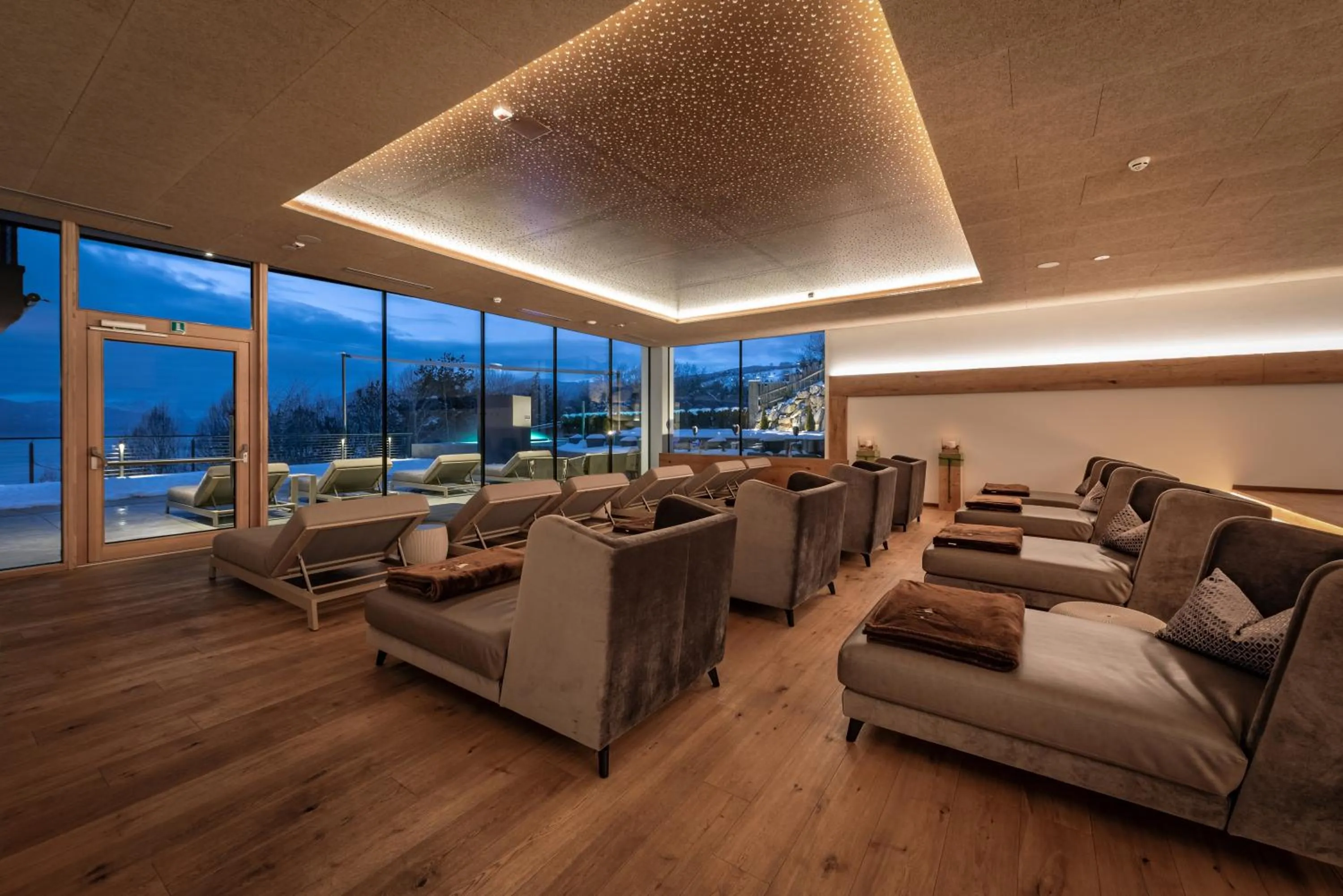 Spa and wellness centre/facilities in Panoramahotel Huberhof